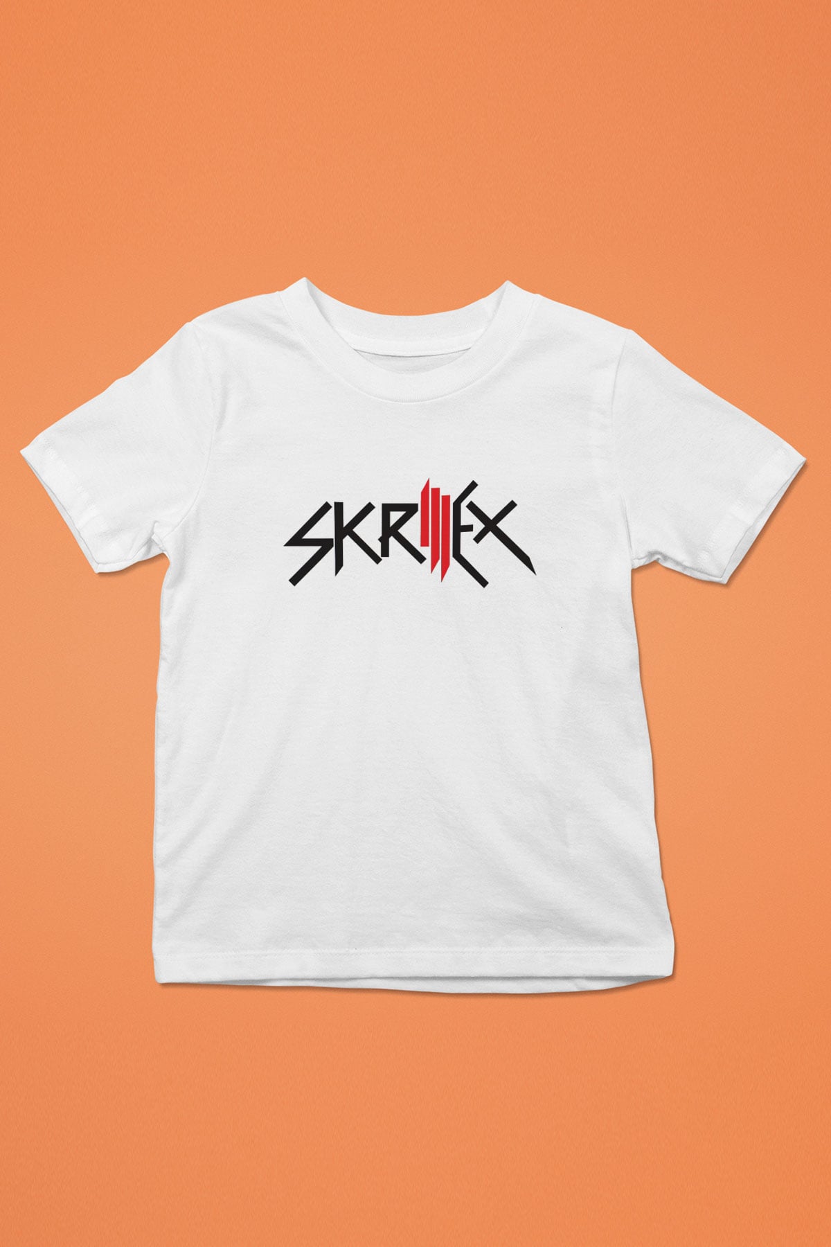 Skrillex Beyaz Unisex Çocuk Tişört