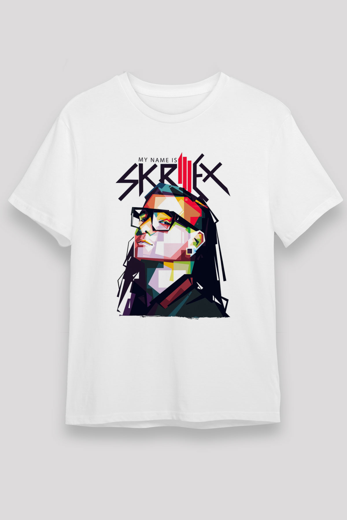 Skrillex White Unisex Tee - STREETWEAR