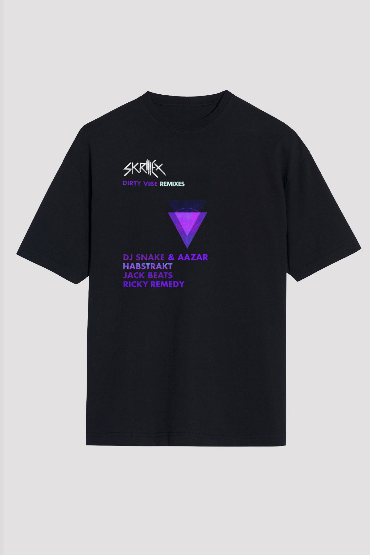 Skrillex Siyah Unisex Tişört T-Shirt - TişörtFabrikası