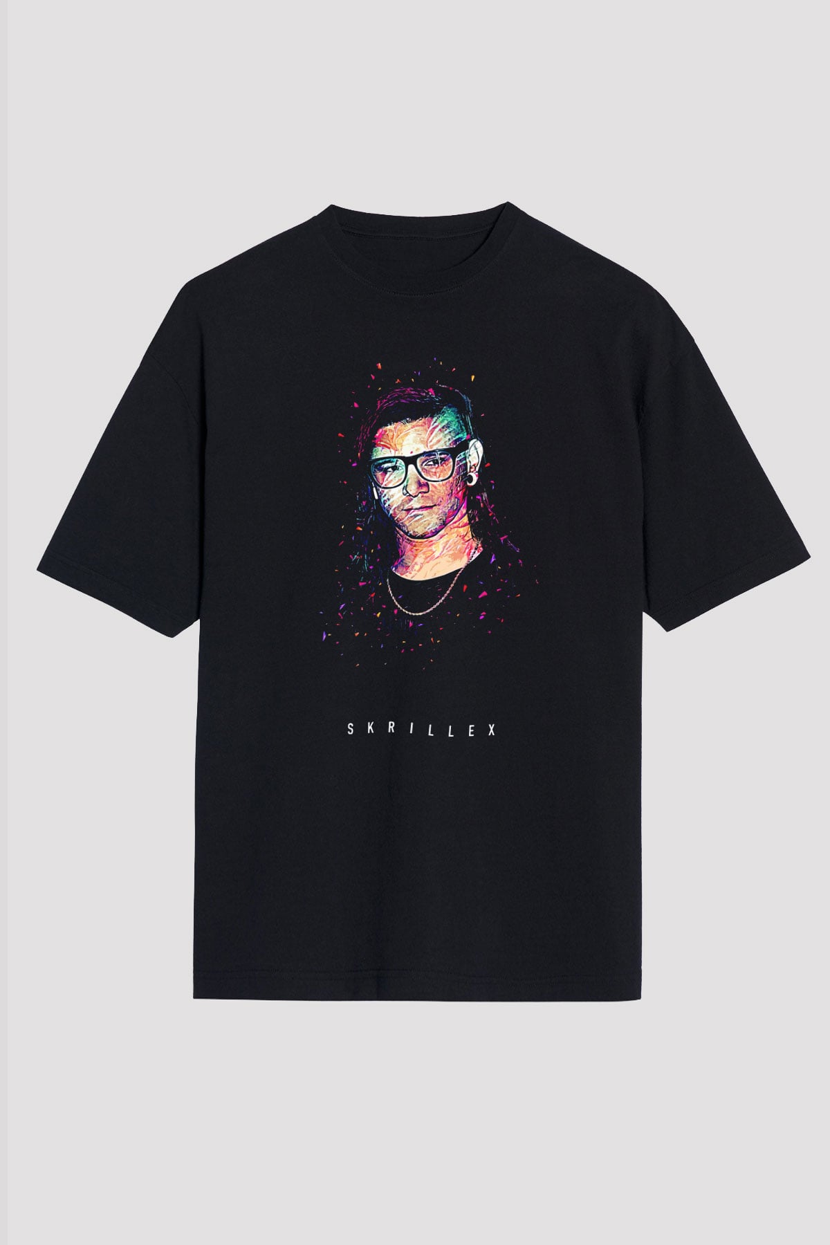 Skrillex Siyah Unisex Tişört T-Shirt - TişörtFabrikası