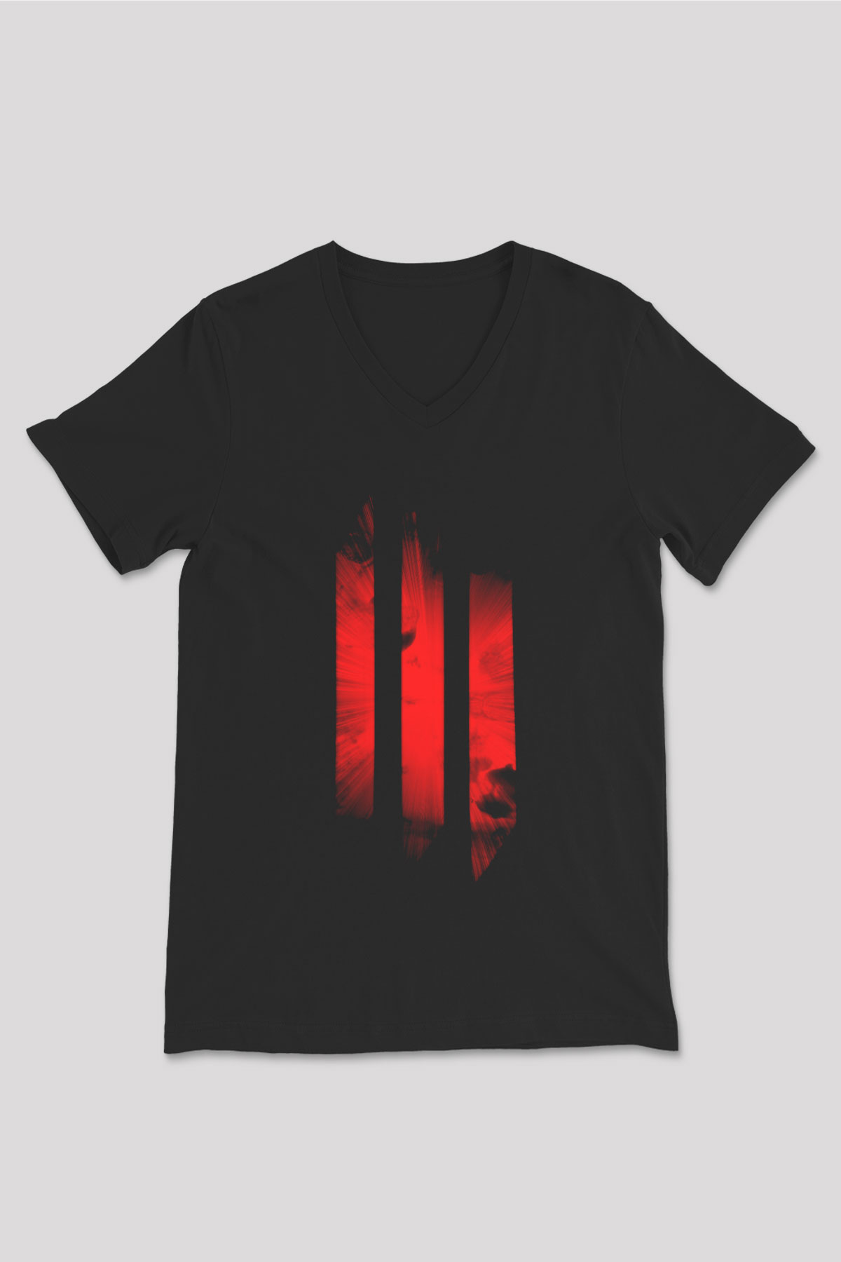 Skrillex Siyah Unisex V Yaka Tişört T-Shirt