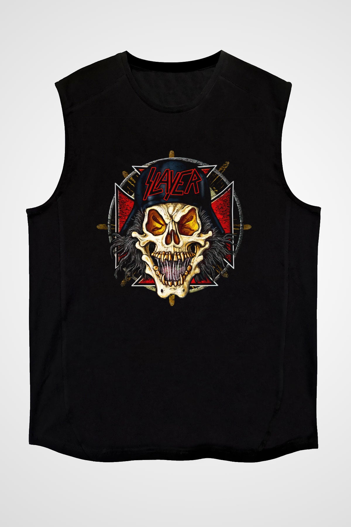 Slayer Siyah Unisex Kolsuz Tişört