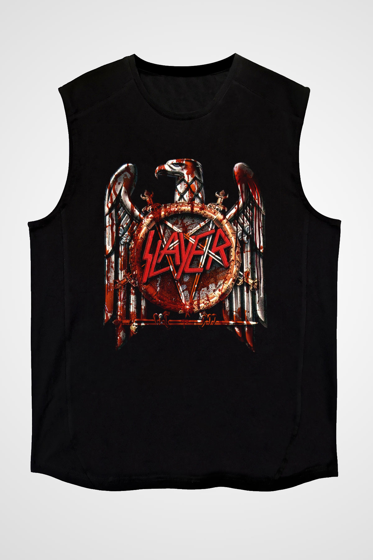 Slayer Siyah Unisex Kolsuz Tişört