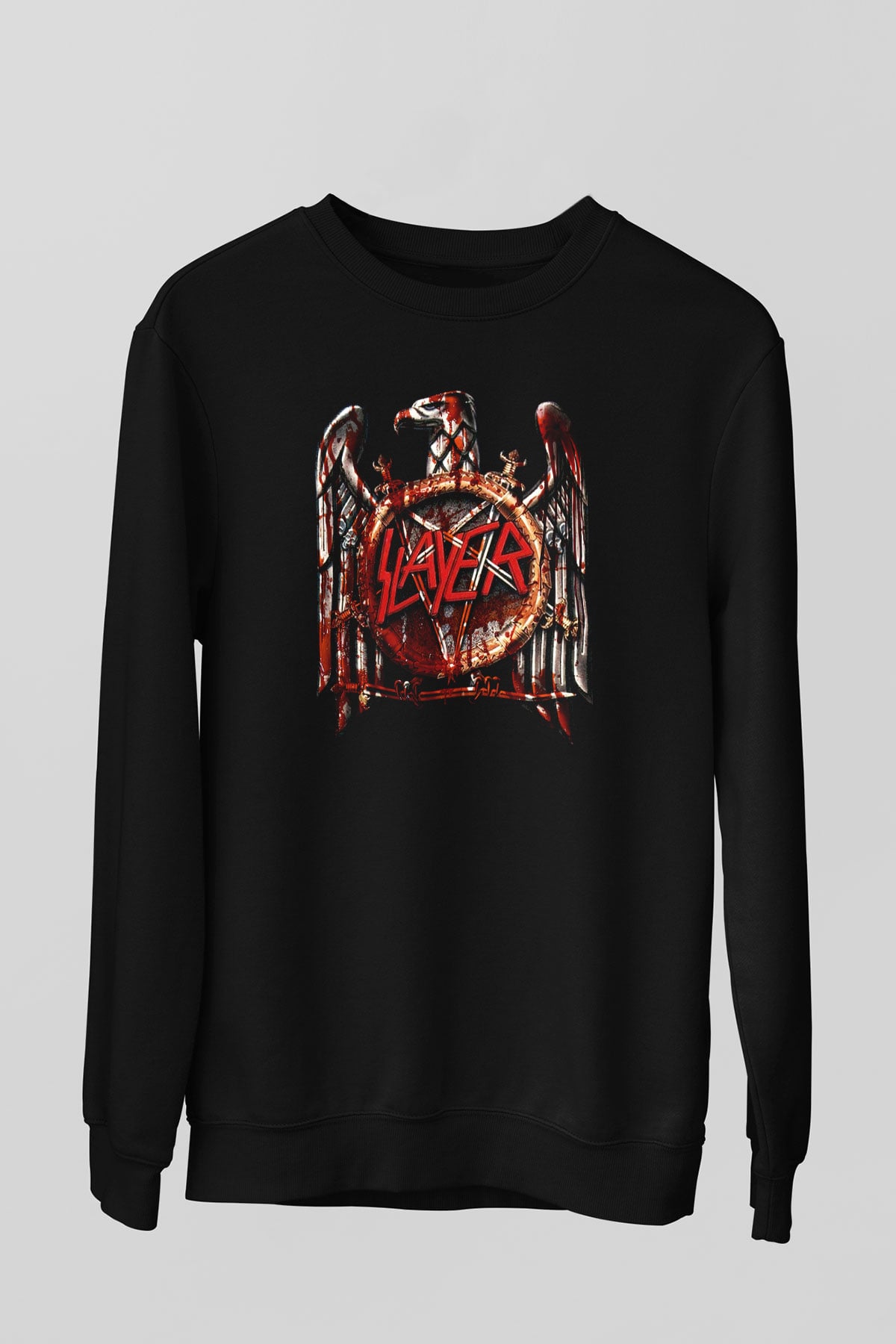 Slayer Siyah Unisex Sweatshirt