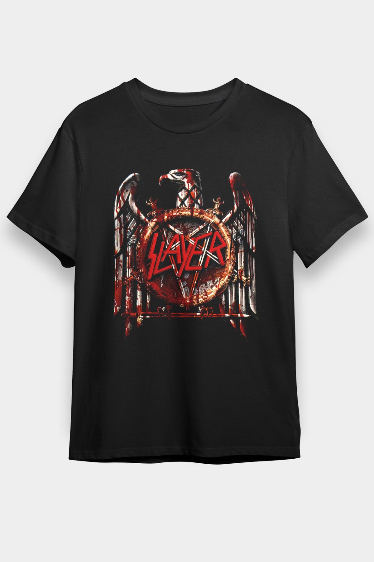 Slayer Siyah Unisex Tişört T-Shirt - Tişört Fabrikası