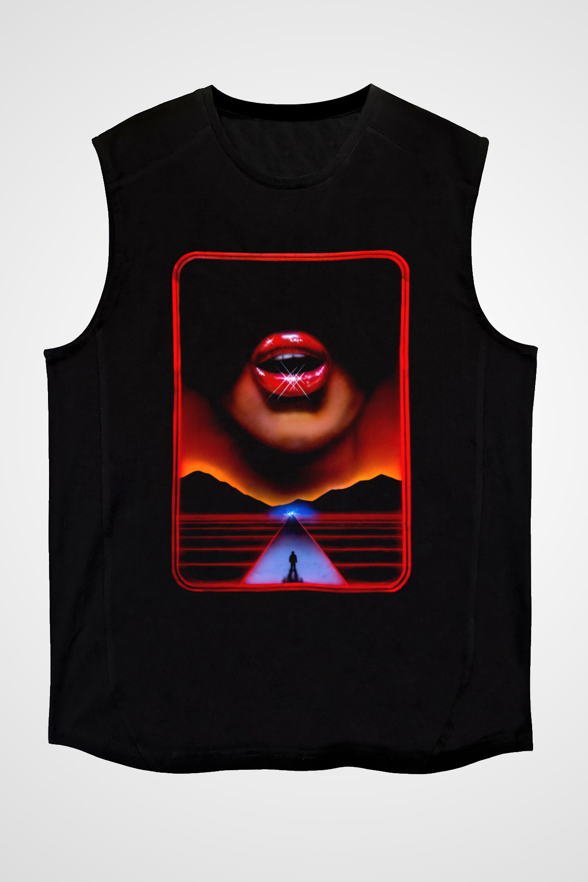 Sleeping with Sirens Siyah Unisex-Fabrikası Kolsuz Tişört