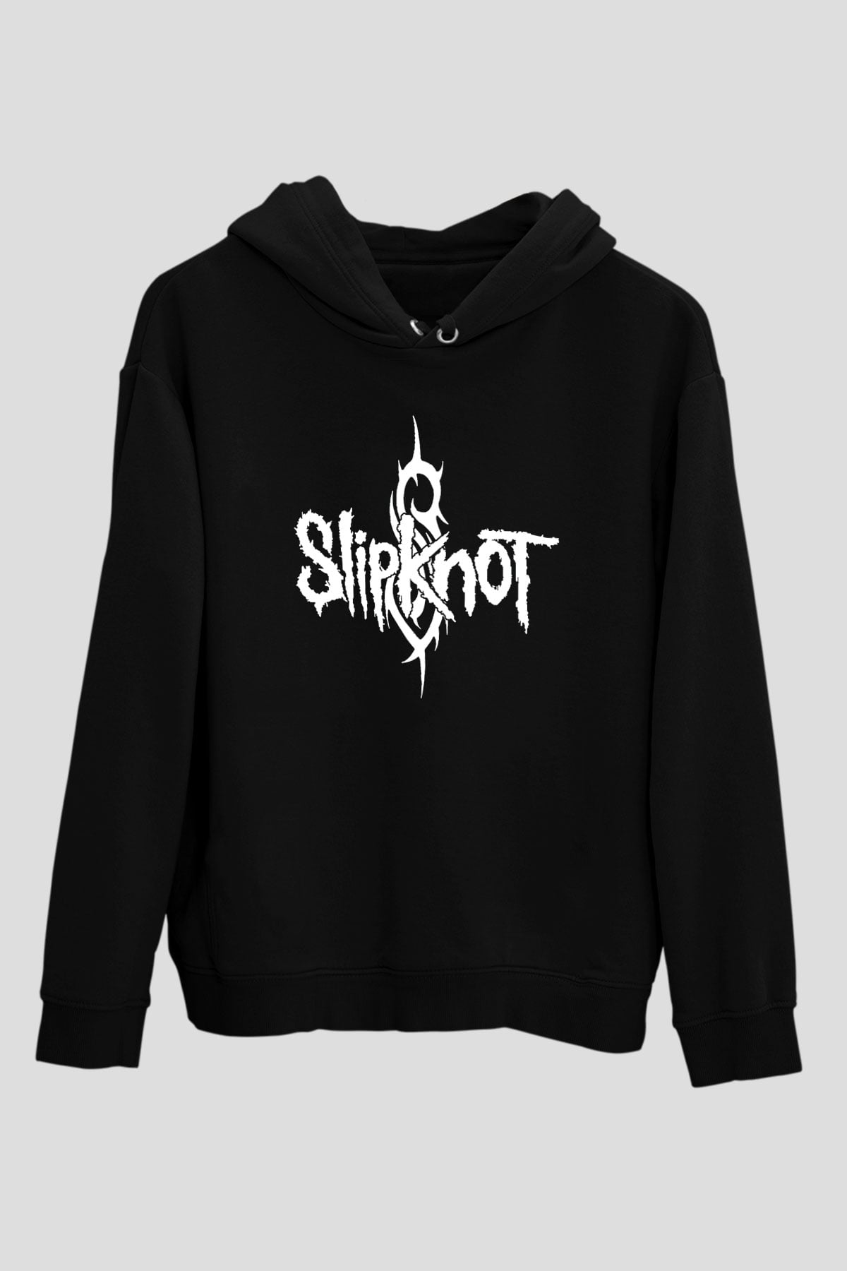 Slipknot Siyah Unisex Kapşonlu Sweatshirt