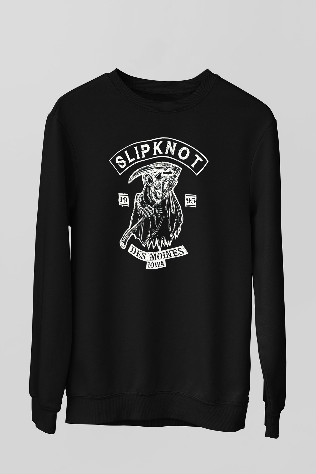 Slipknot Siyah Unisex Sweatshirt