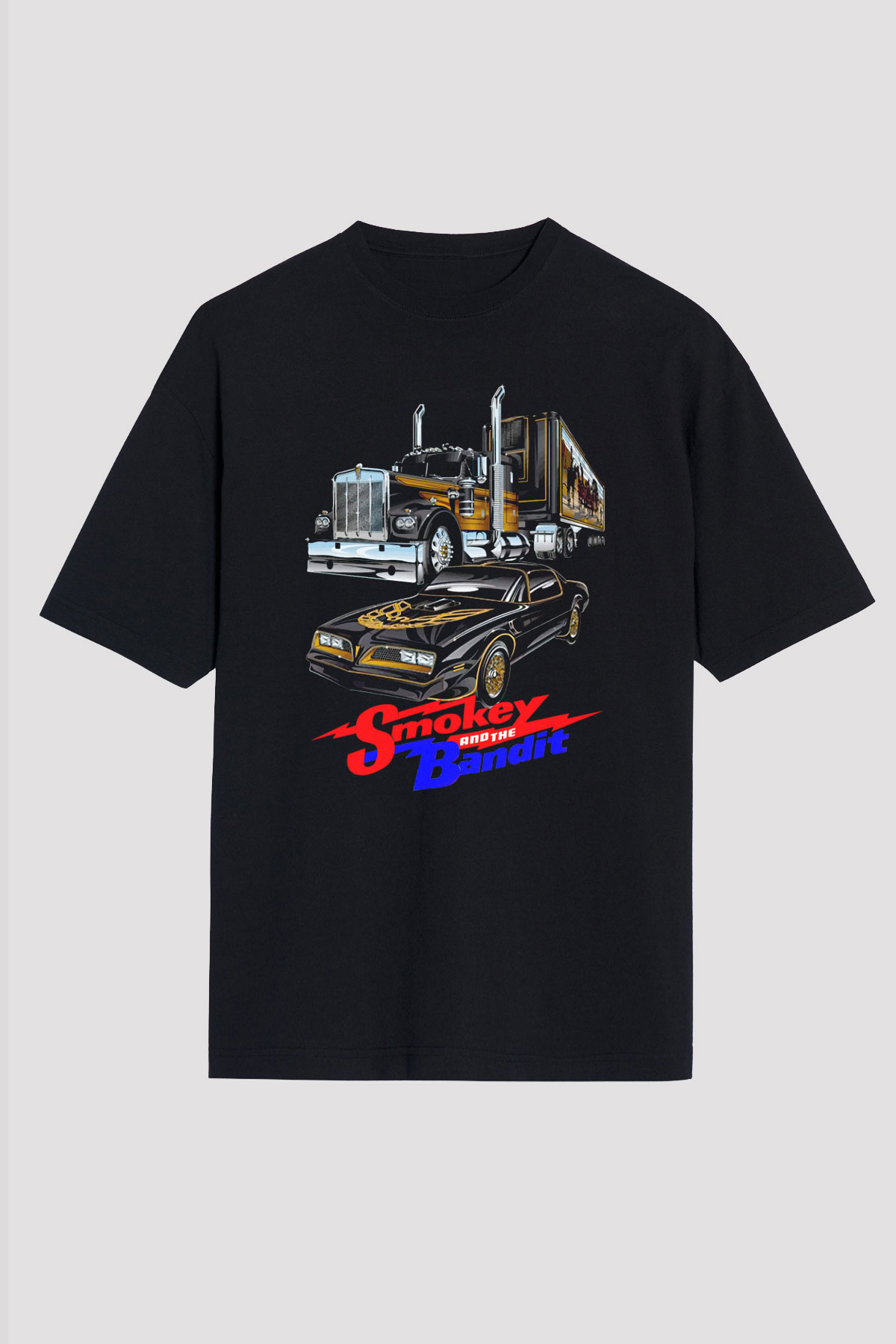 Smokey and the Bandit Siyah Unisex Tişört