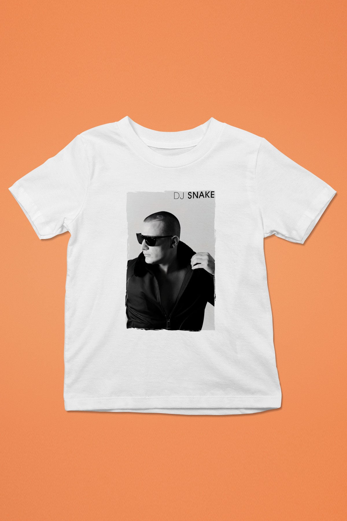 Snake Beyaz Unisex Çocuk Tişört