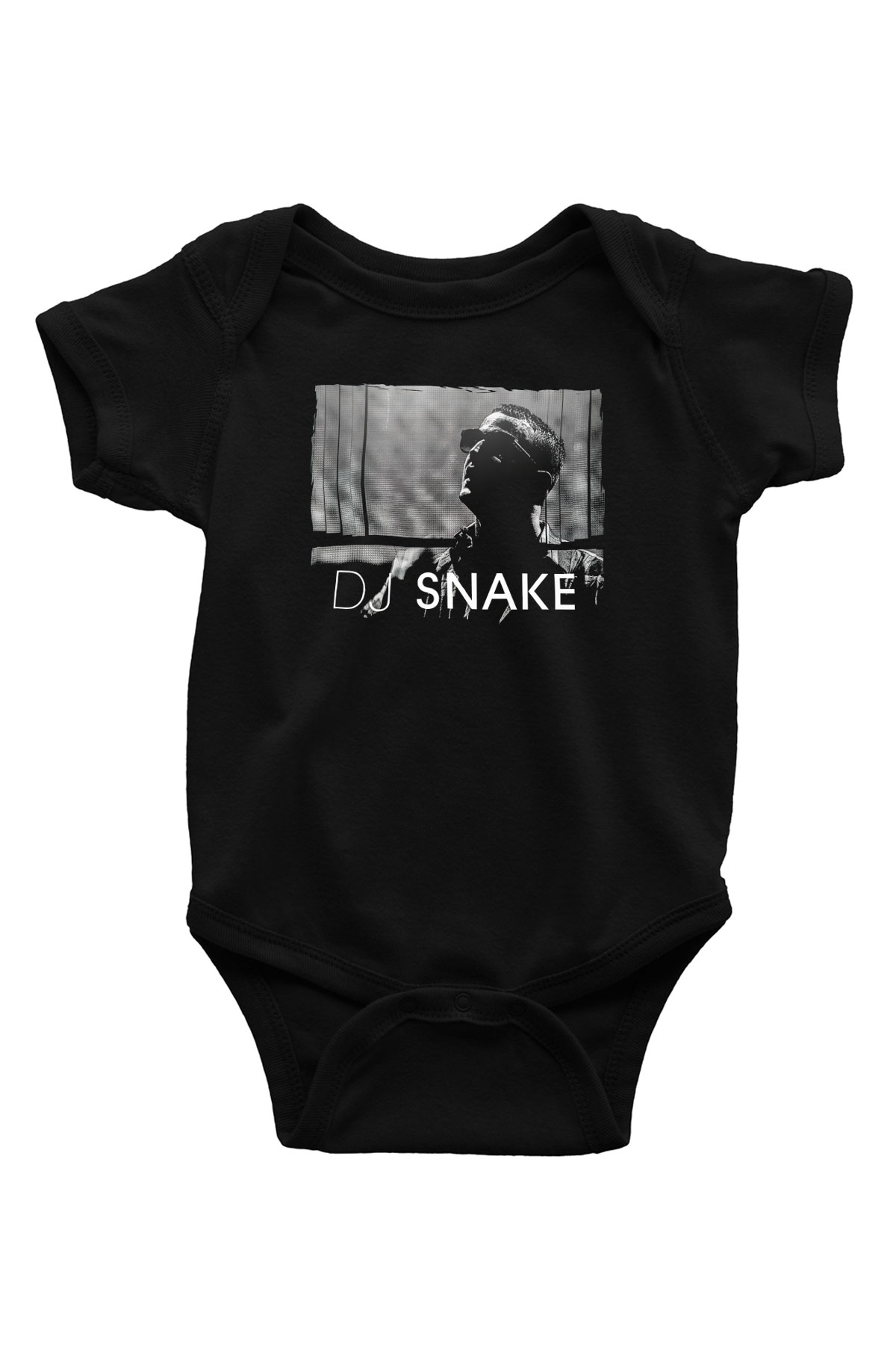 Snake Siyah Bebek Body - Zıbın