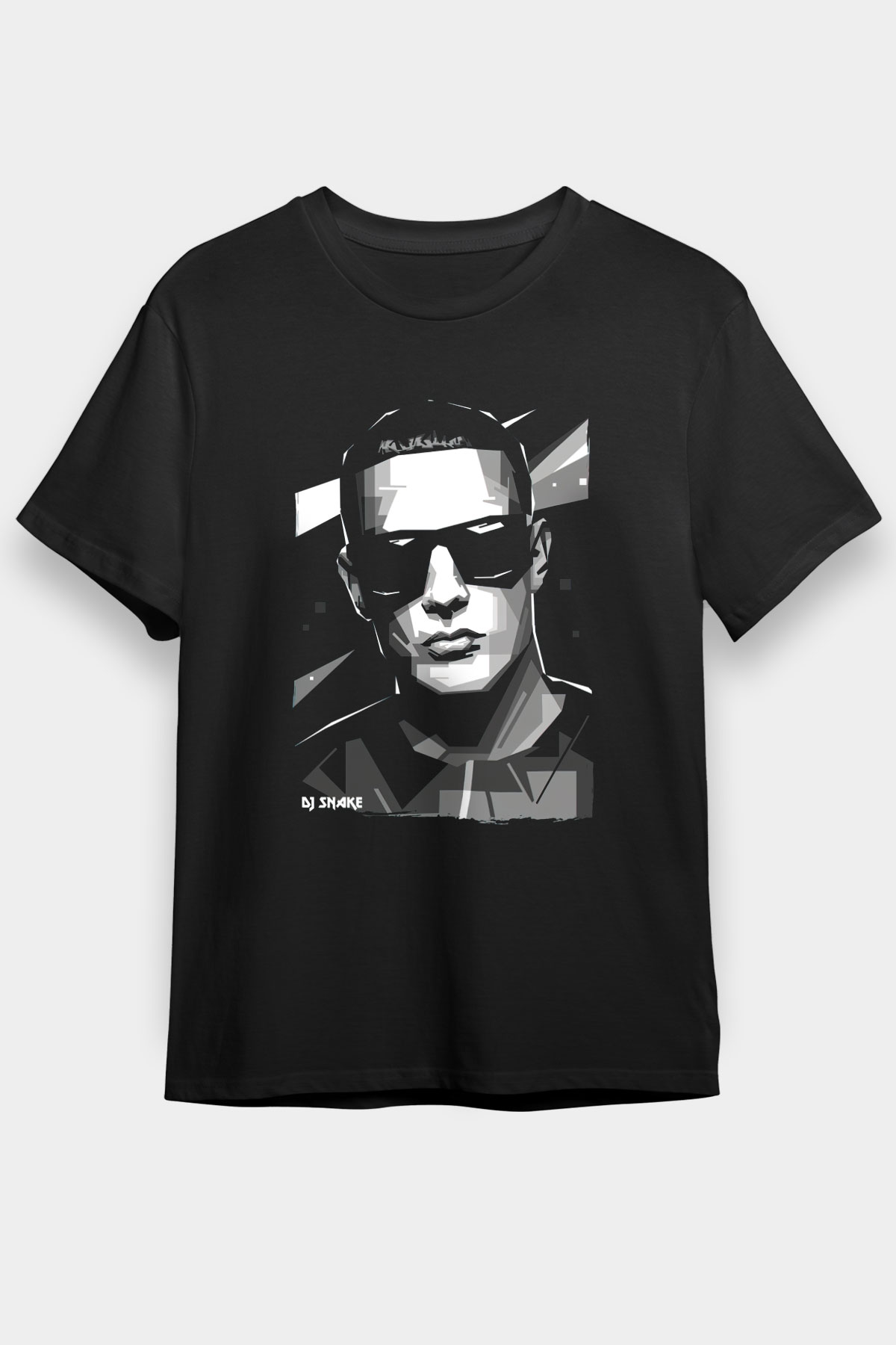 Snake Siyah Unisex Tişört T-Shirt - TişörtFabrikası