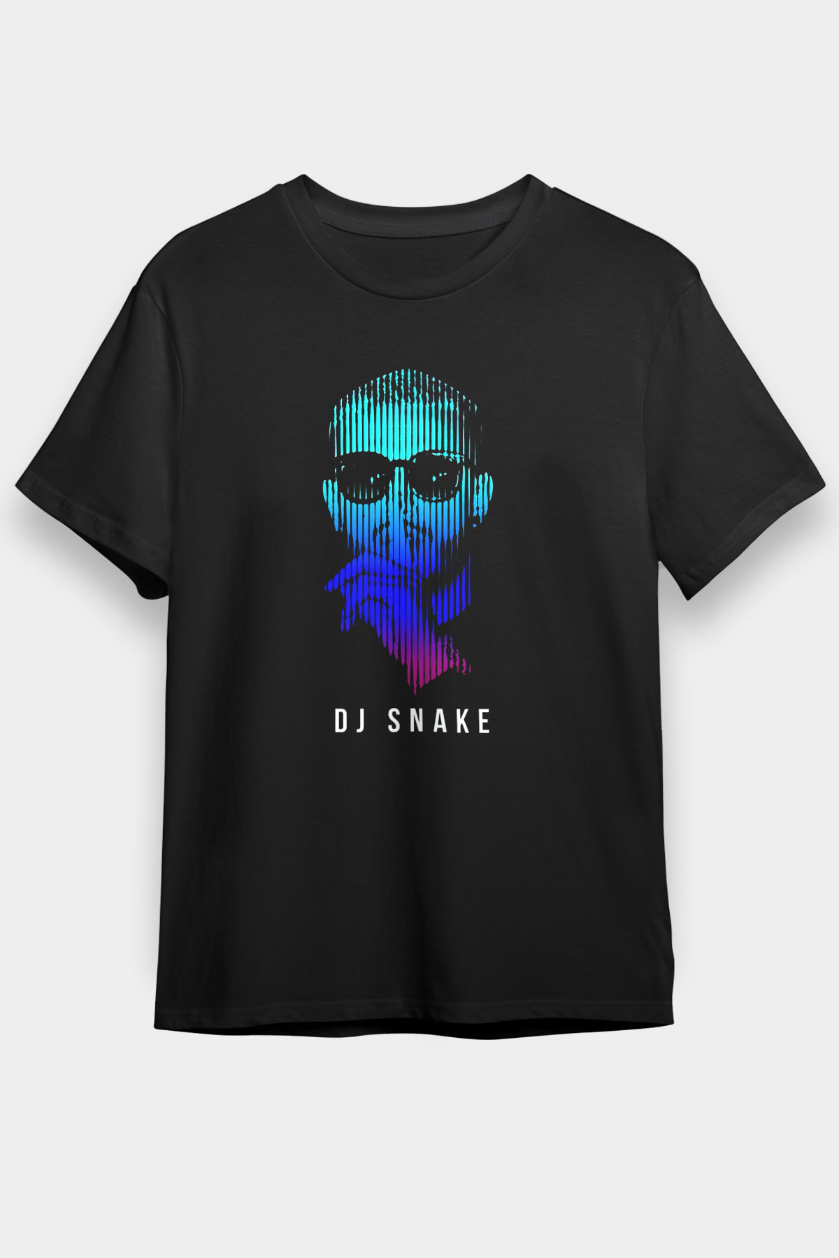 Snake Siyah Unisex Tişört T-Shirt - TişörtFabrikası