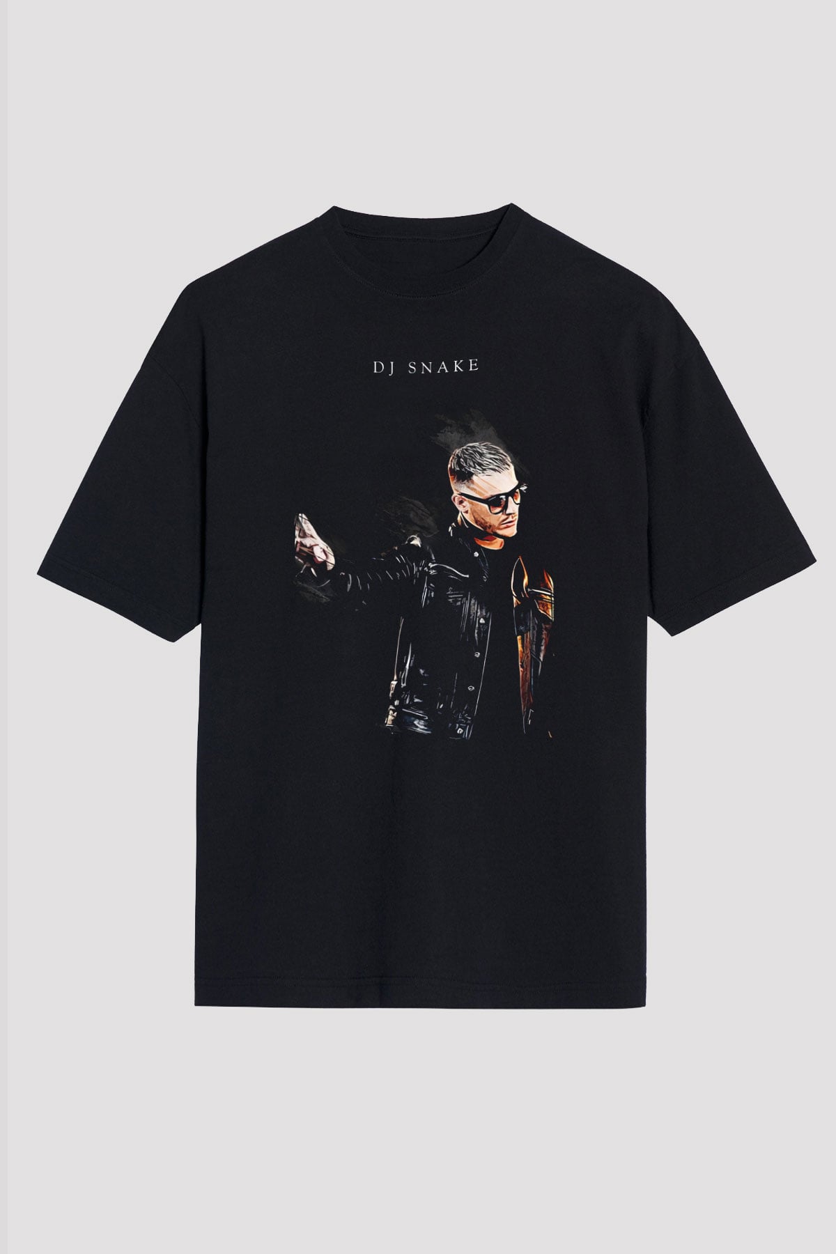 Snake Siyah Unisex Tişört T-Shirt - TişörtFabrikası