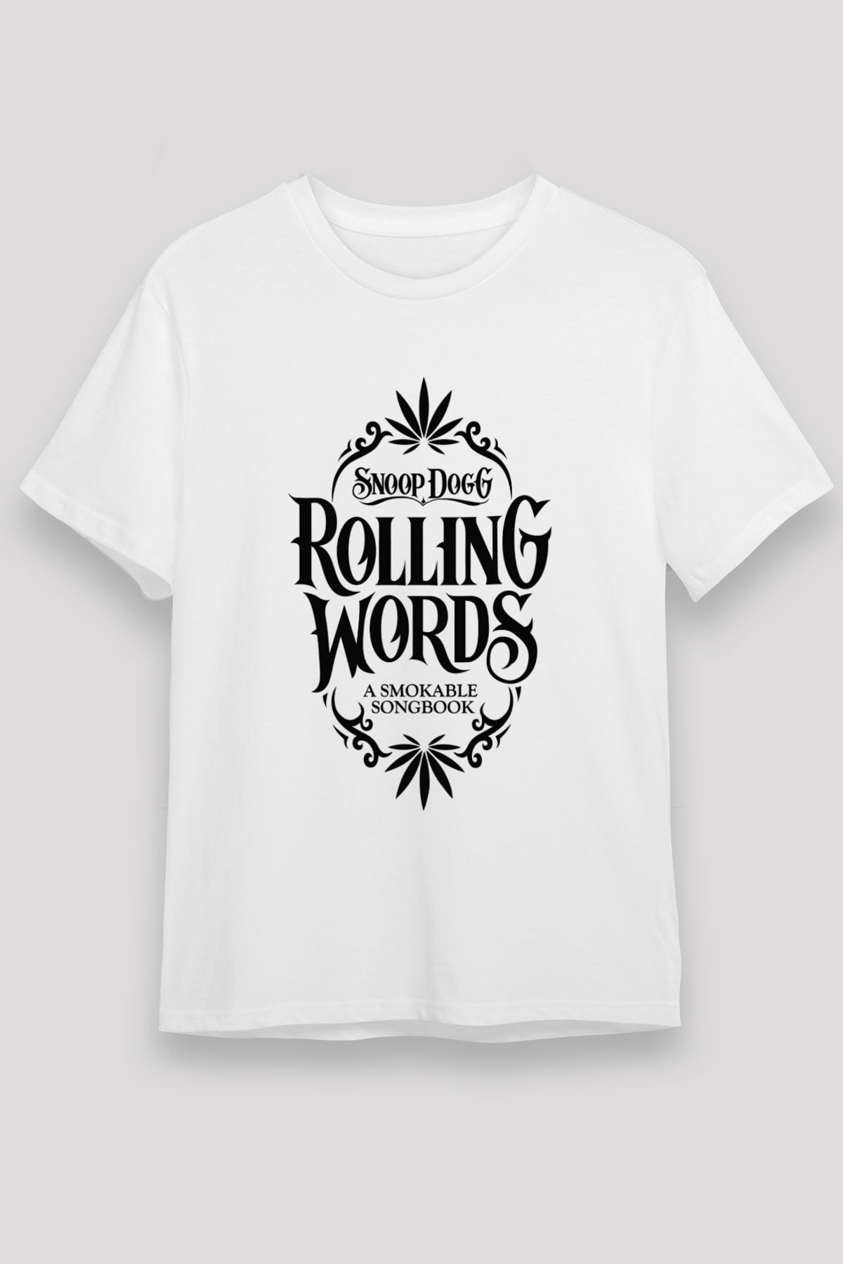 Snoop Dogg Beyaz Unisex Tişört T-Shirt - TişörtFabrikası