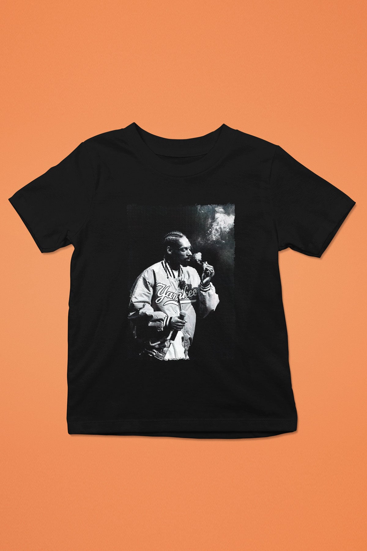 Snoop Dogg Siyah Unisex-Fabrikası Çocuk Tişört