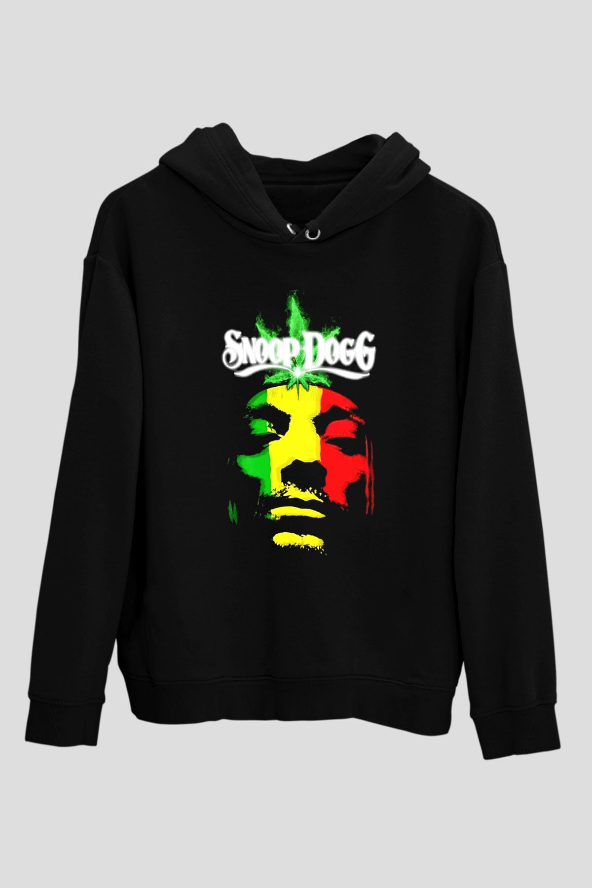 Snoop Dogg Siyah Unisex Hoodie