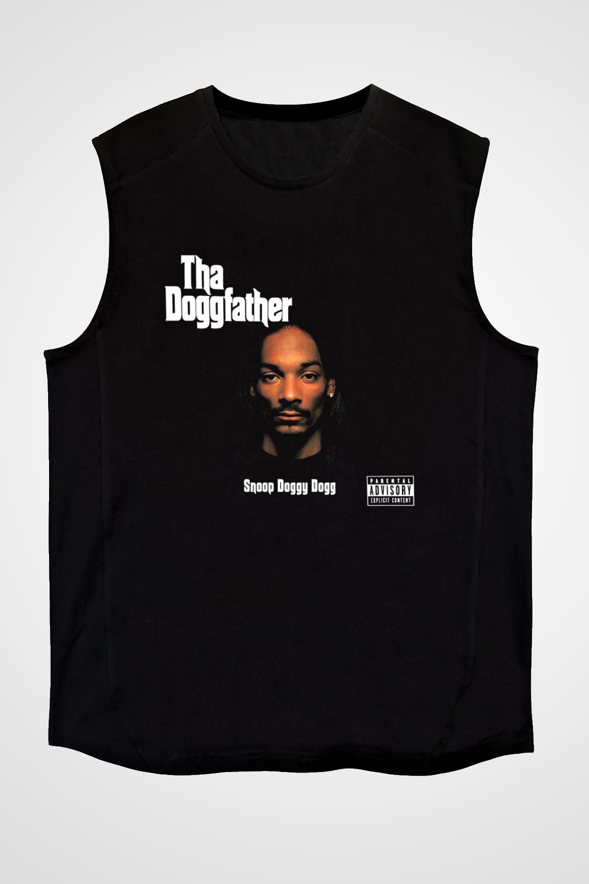 Snoop Dogg Siyah Unisex Kolsuz Tişört