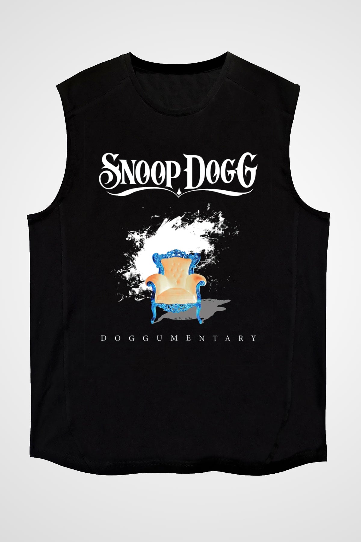 Snoop Dogg Siyah Unisex Kolsuz Tişört