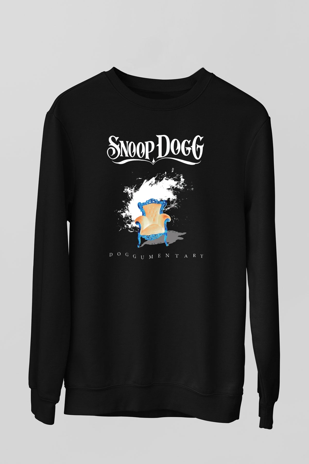 Snoop Dogg Siyah Unisex Sweatshirt