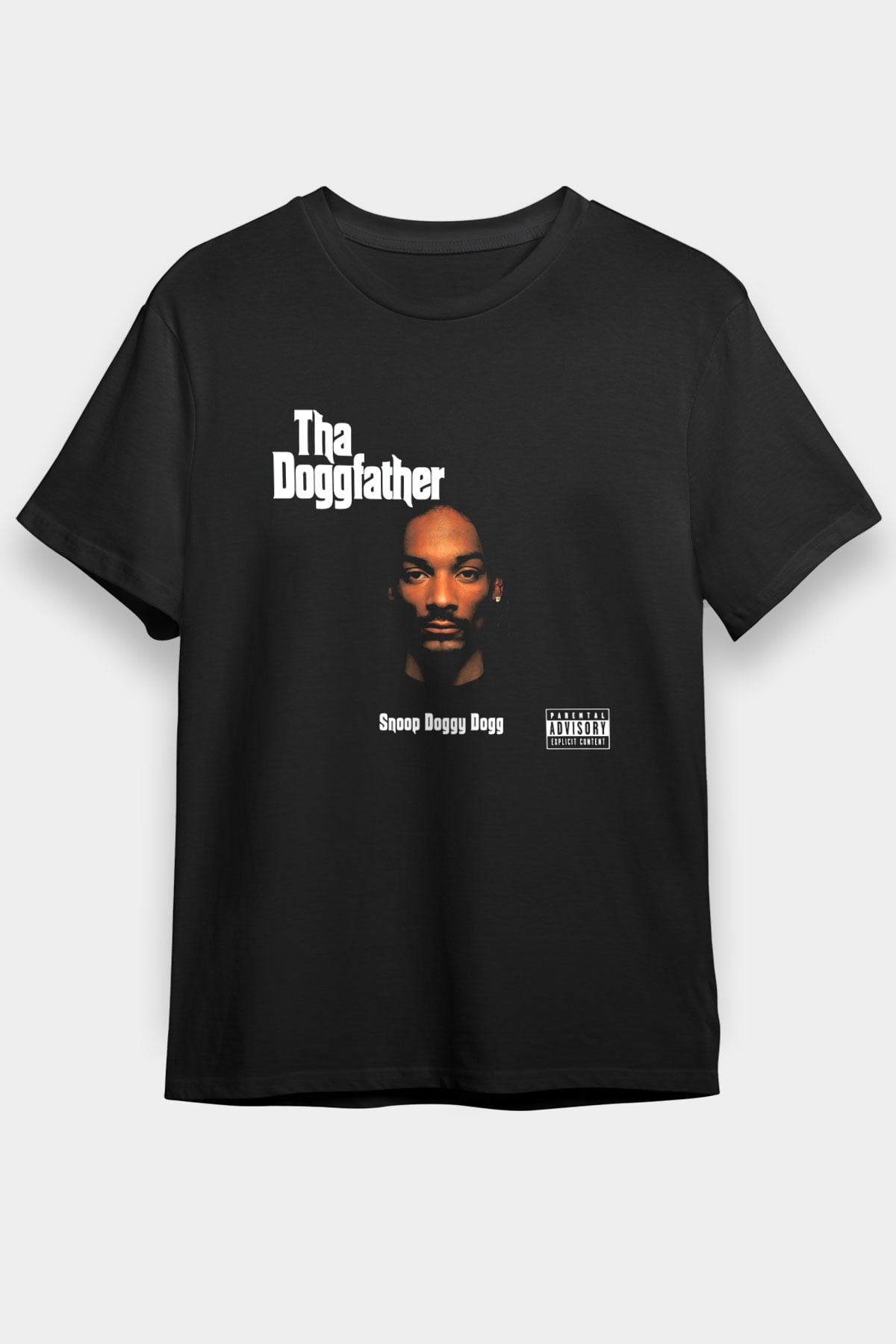 Snoop Dogg Siyah Unisex Tişört T-Shirt - Tişört Fabrikası