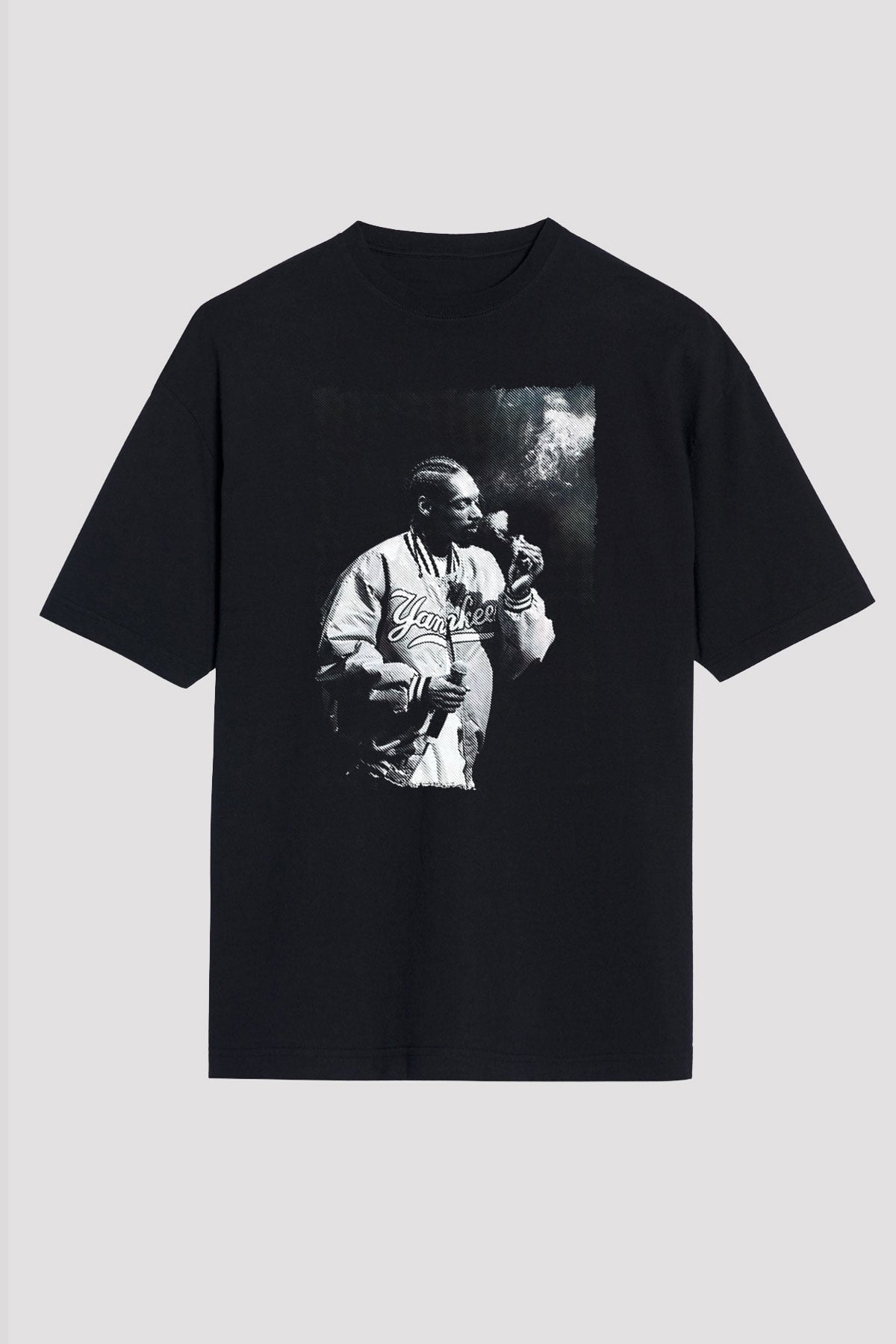 Snoop Dogg Siyah Unisex Tişört T-Shirt - Tişört Fabrikası