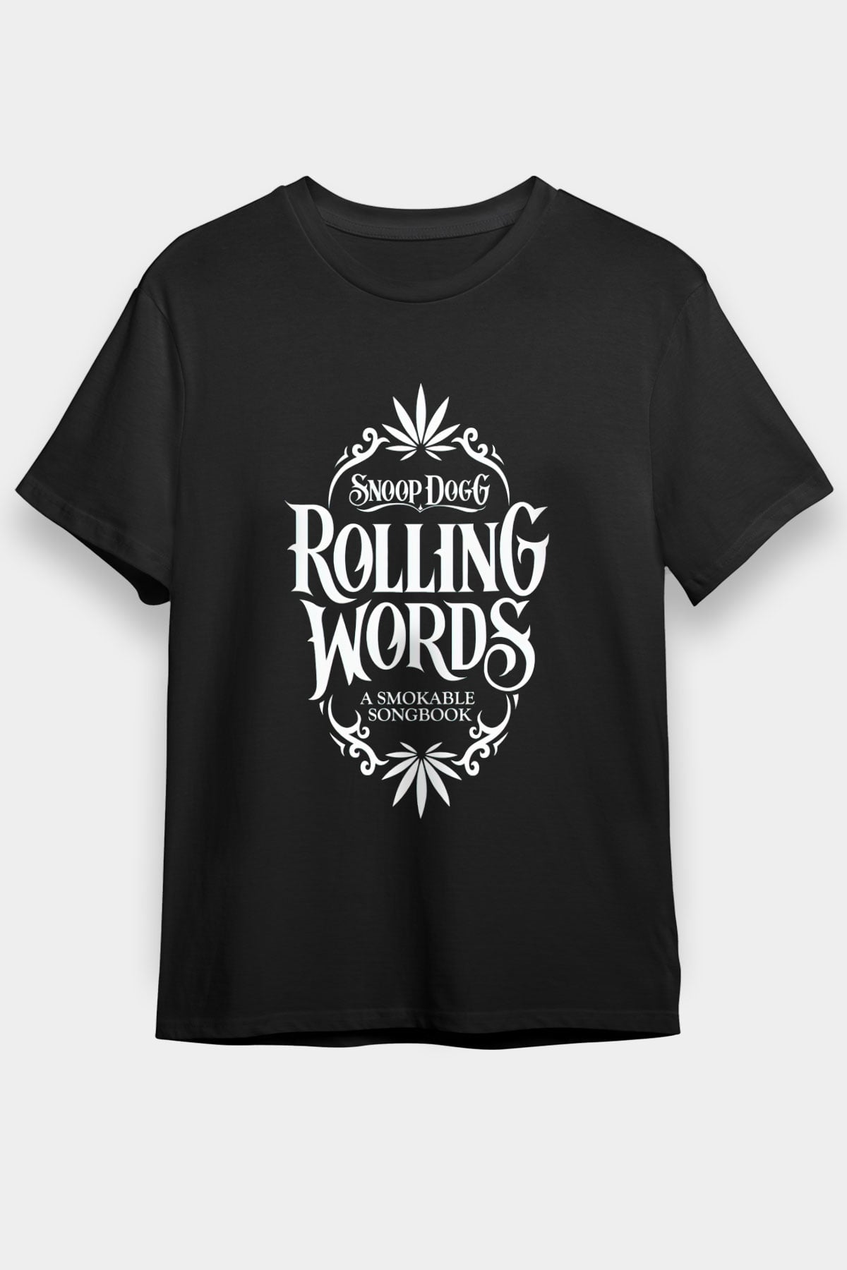 Snoop Dogg Siyah Unisex Tişört T-Shirt - Tişört Fabrikası