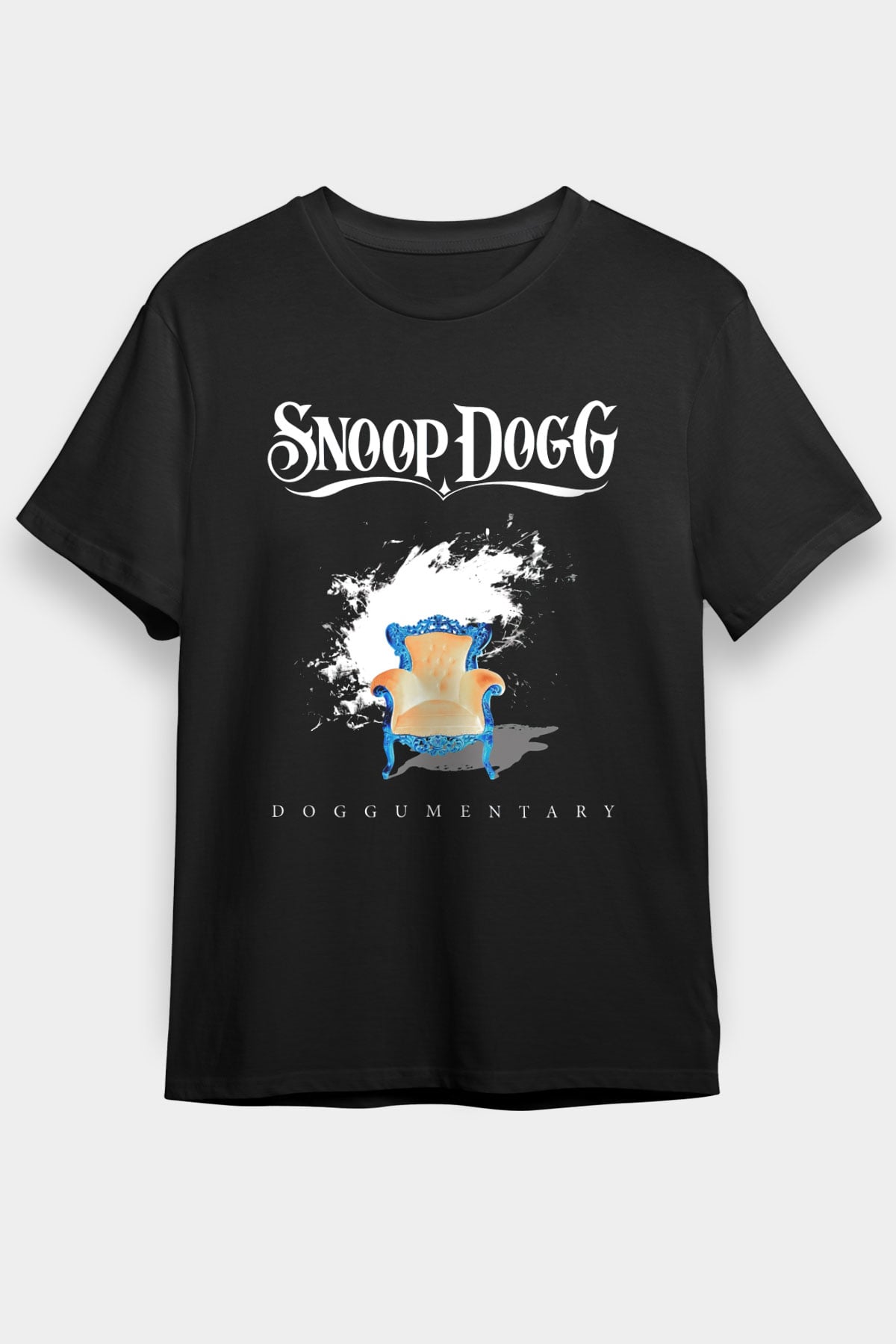Snoop Dogg Siyah Unisex Tişört T-Shirt - Tişört Fabrikası