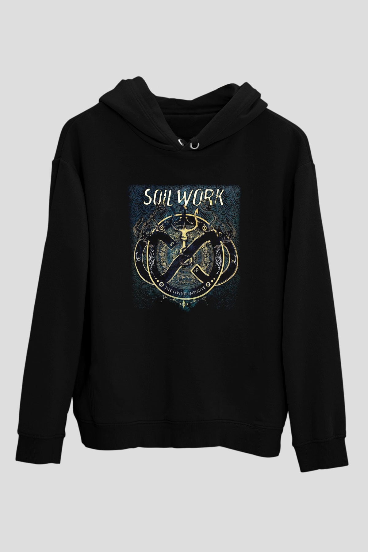 Soilwork Siyah Unisex Kapşonlu Sweatshirt