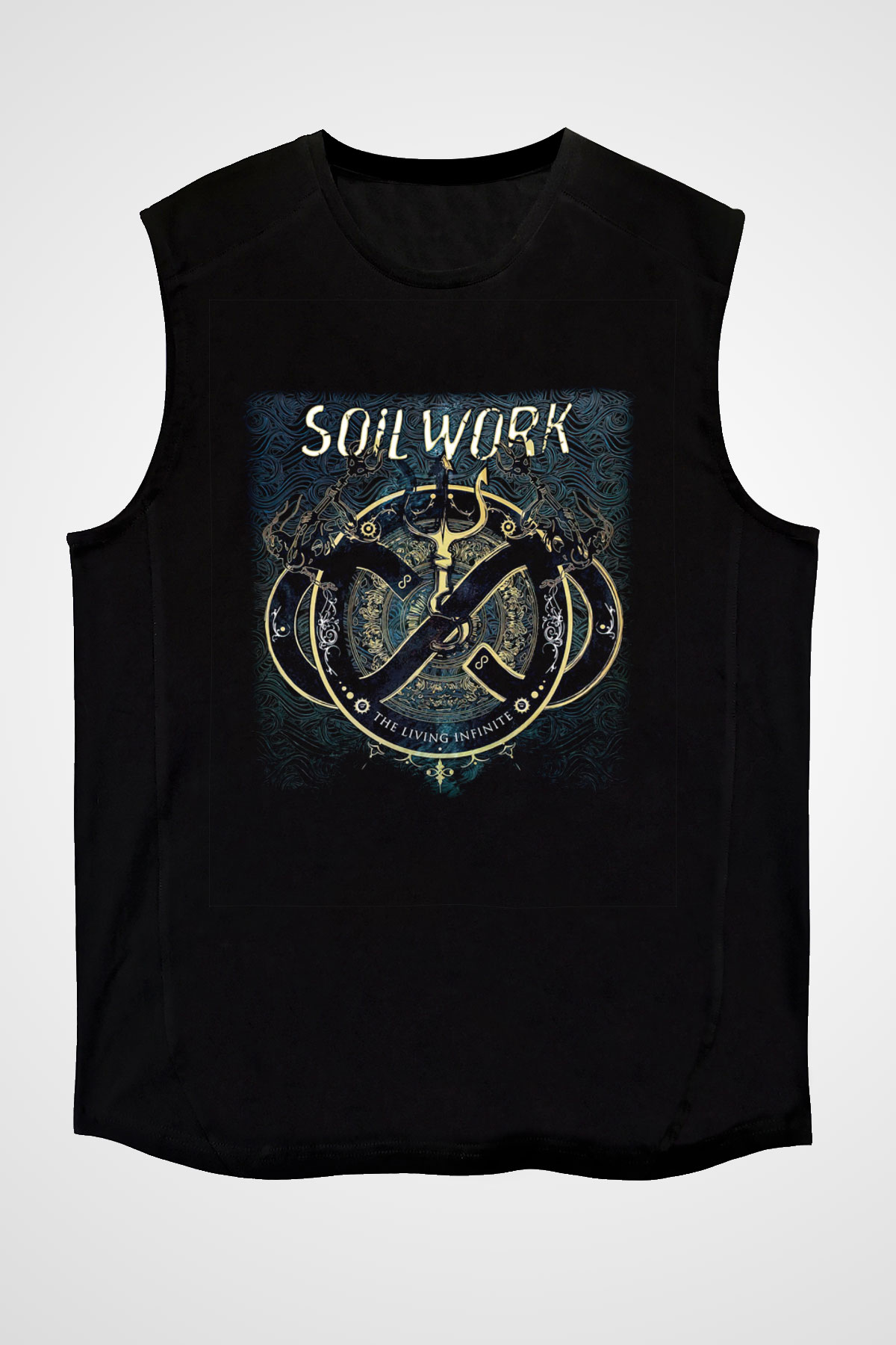 Soilwork Siyah Unisex Kolsuz Tişört