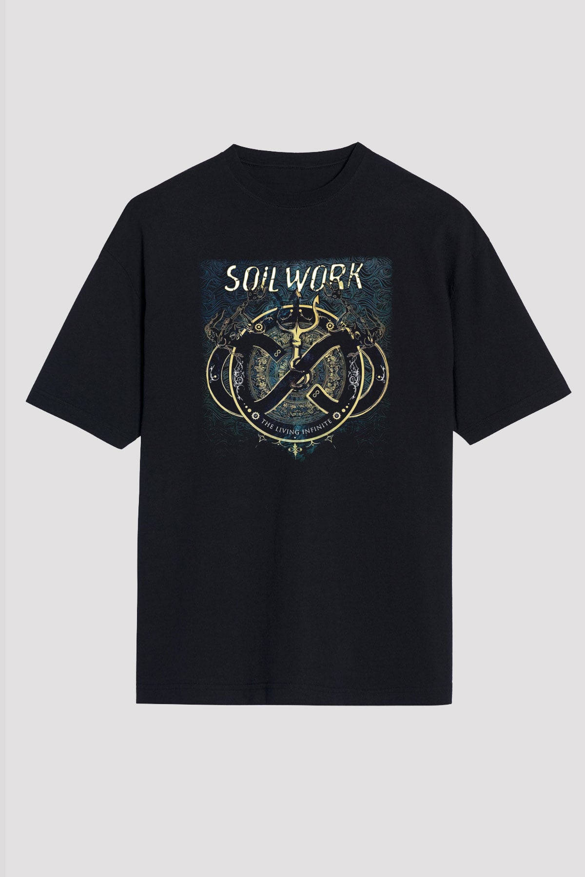 Soilwork Siyah Unisex Oversize Tişört T-Shirt