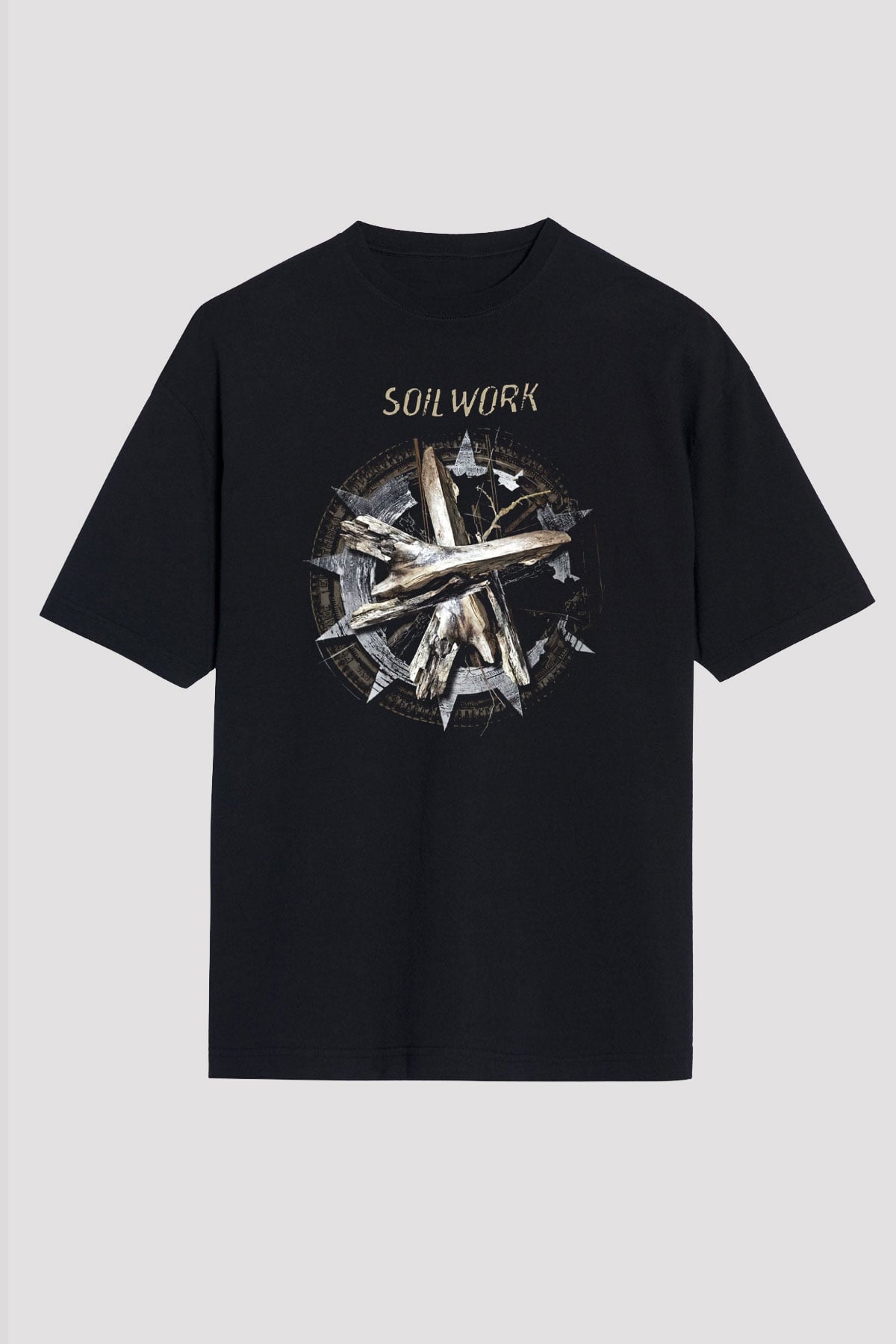 Soilwork Siyah Unisex Oversize Tişört T-Shirt