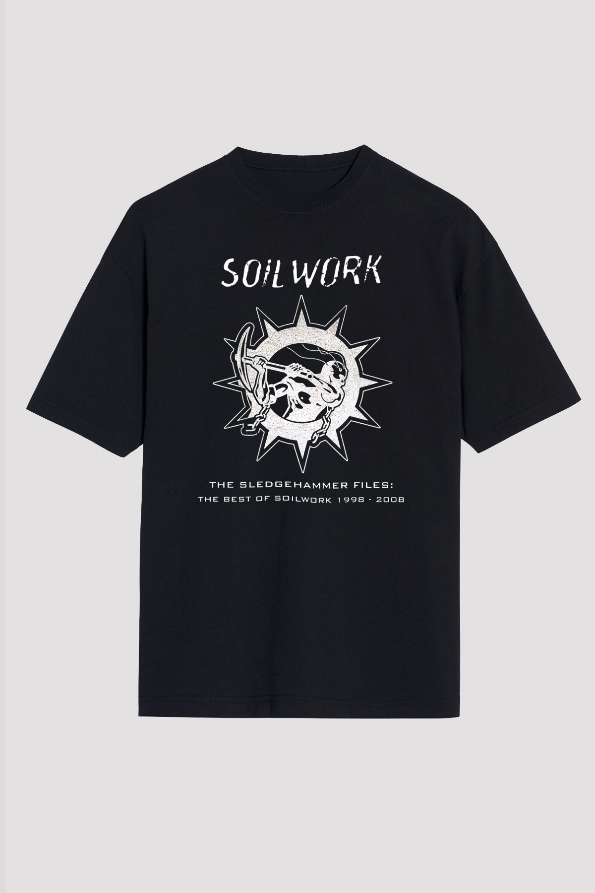 Soilwork Siyah Unisex Oversize Tişört T-Shirt
