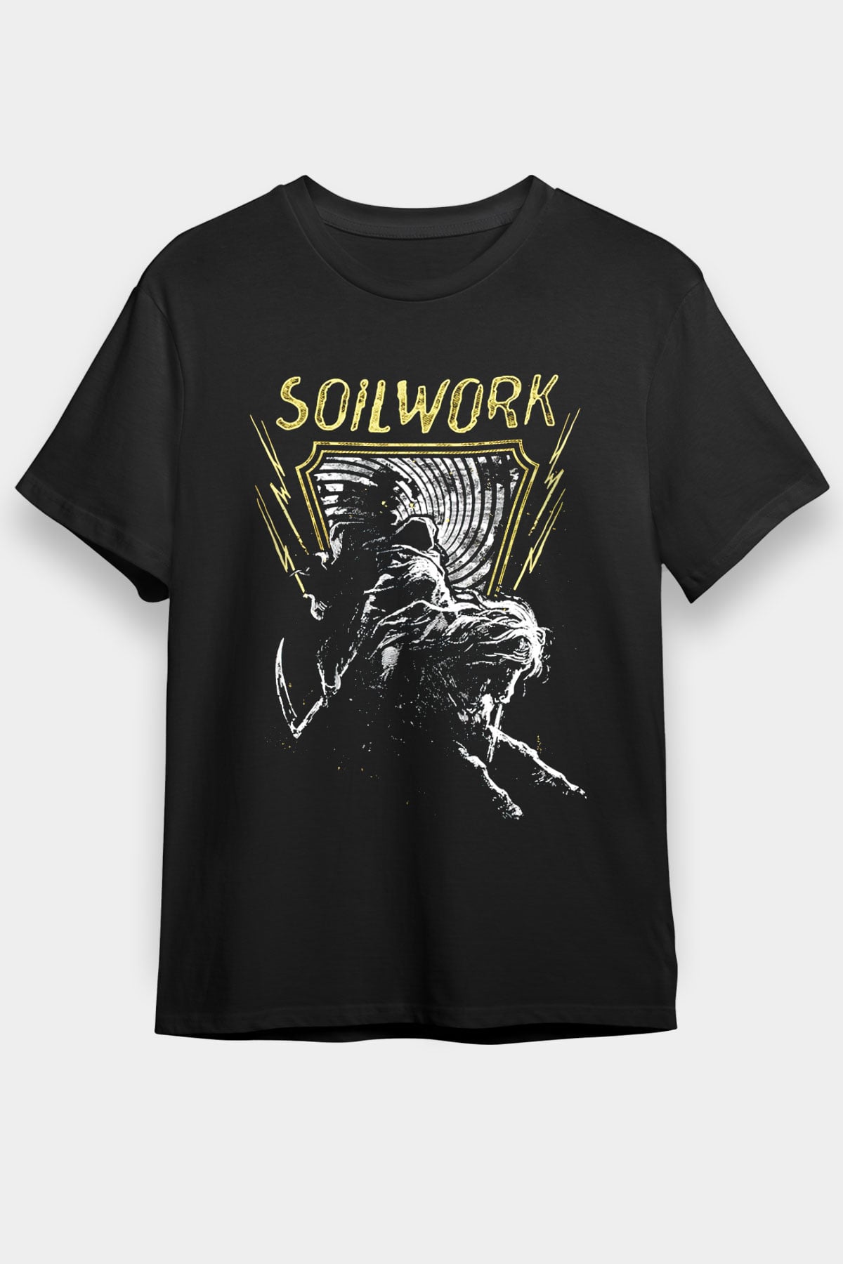 Soilwork Siyah Unisex Tişört T-Shirt - Tişört Fabrikası