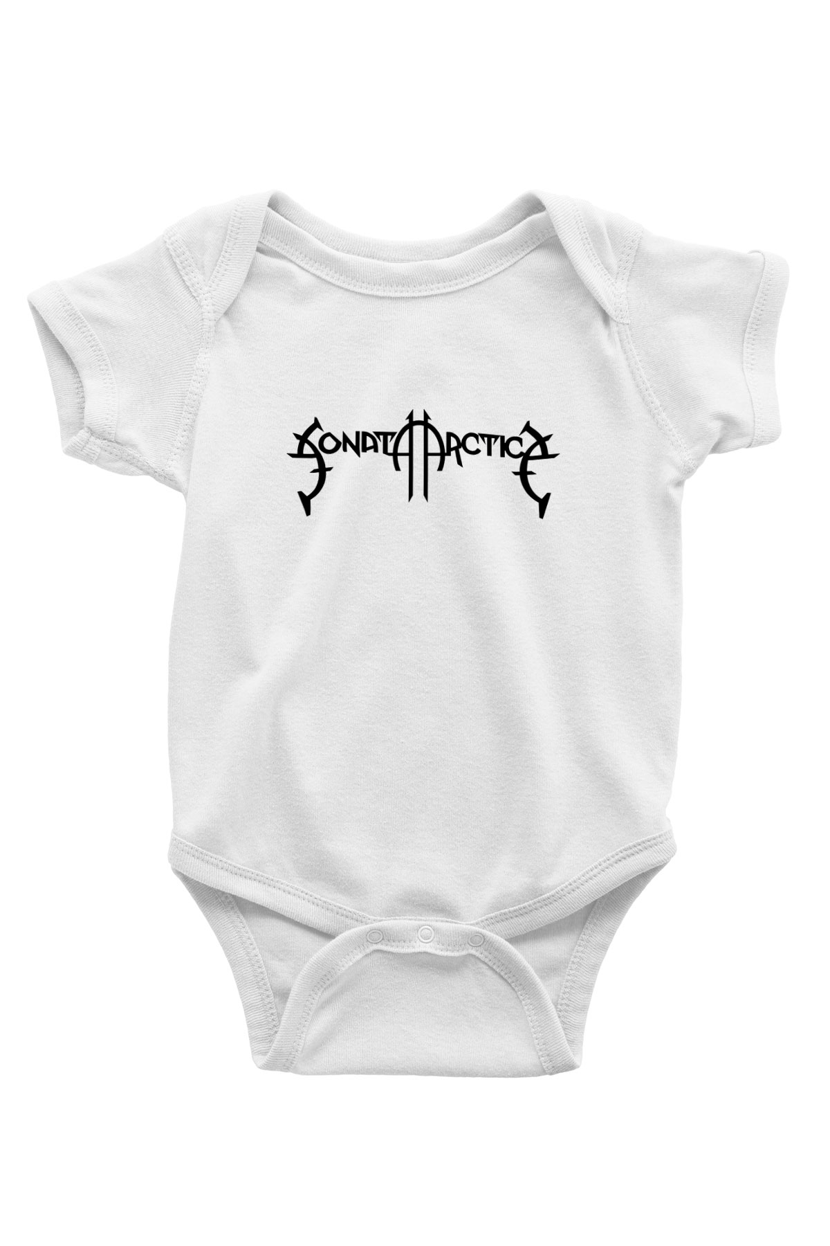 Sonata Arctica Baskılı Beyaz Unisex Bebek Body - Zıbın