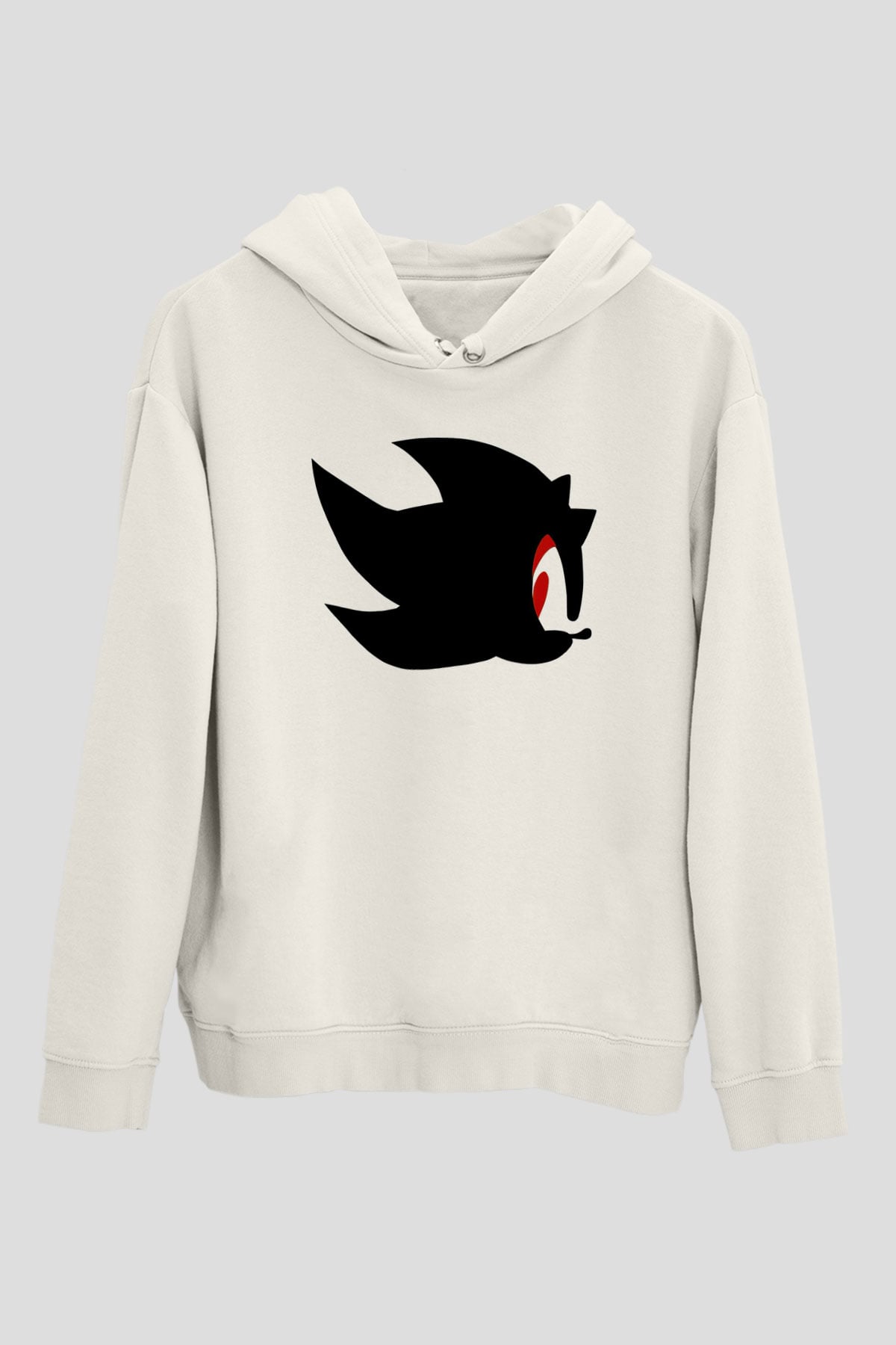 Sonic the Hedgehog Beyaz Unisex Hoodie