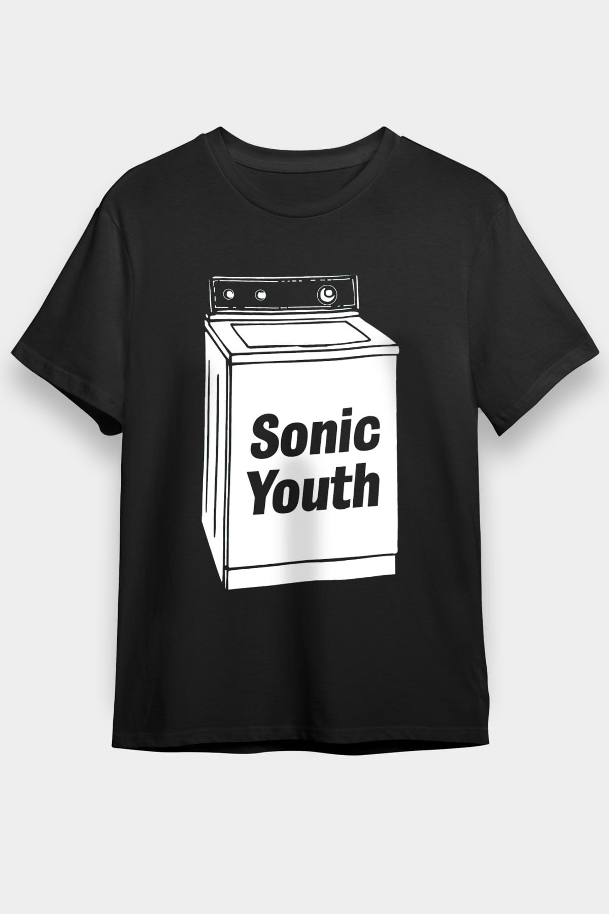 Sonic Youth Siyah Unisex Tişört T-Shirt - Tişört Fabrikası