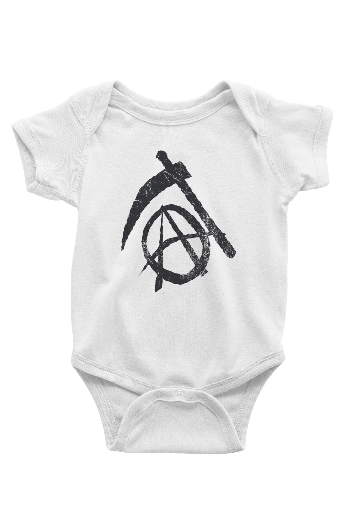 Sons of Anarchy Baskılı Beyaz Unisex Bebek Body - Zıbın