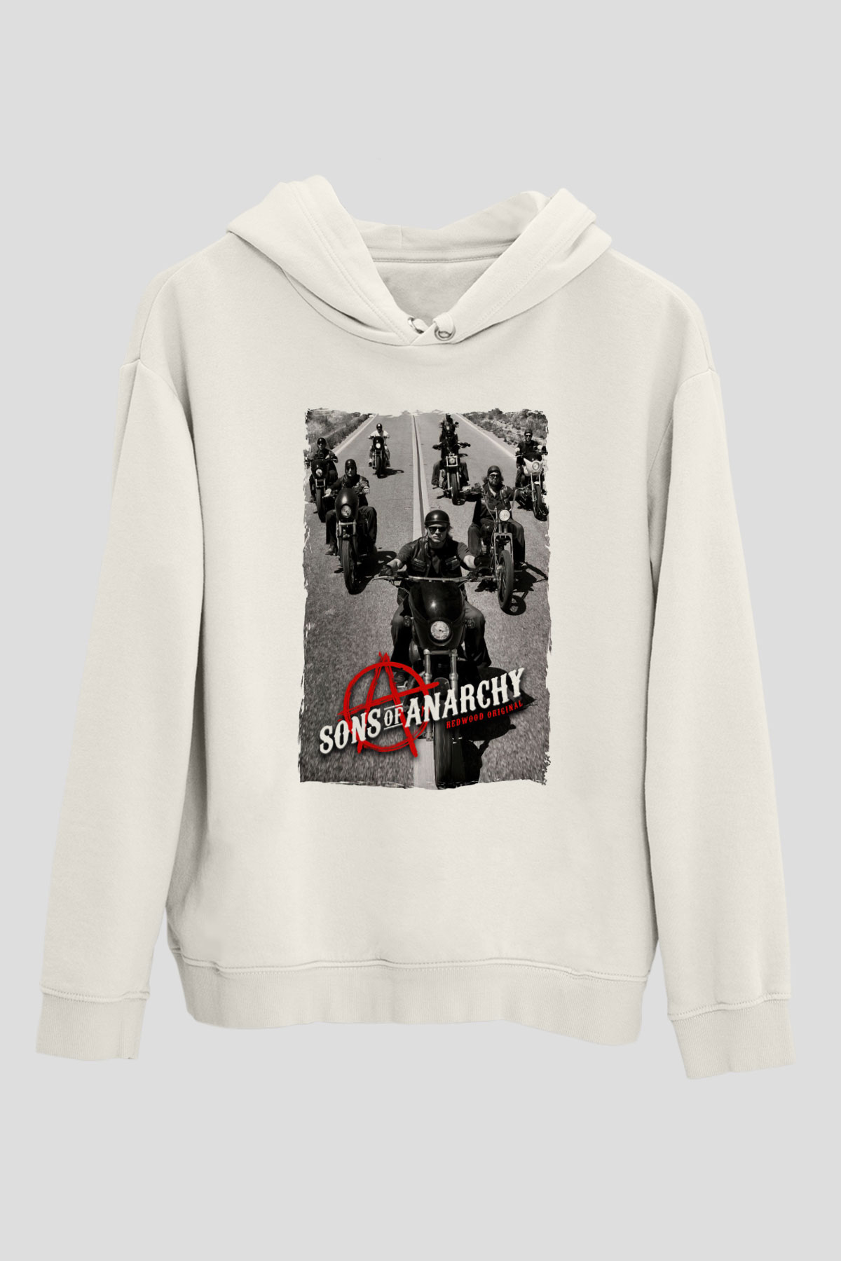 Sons of Anarchy Siyah Unisex Hoodie