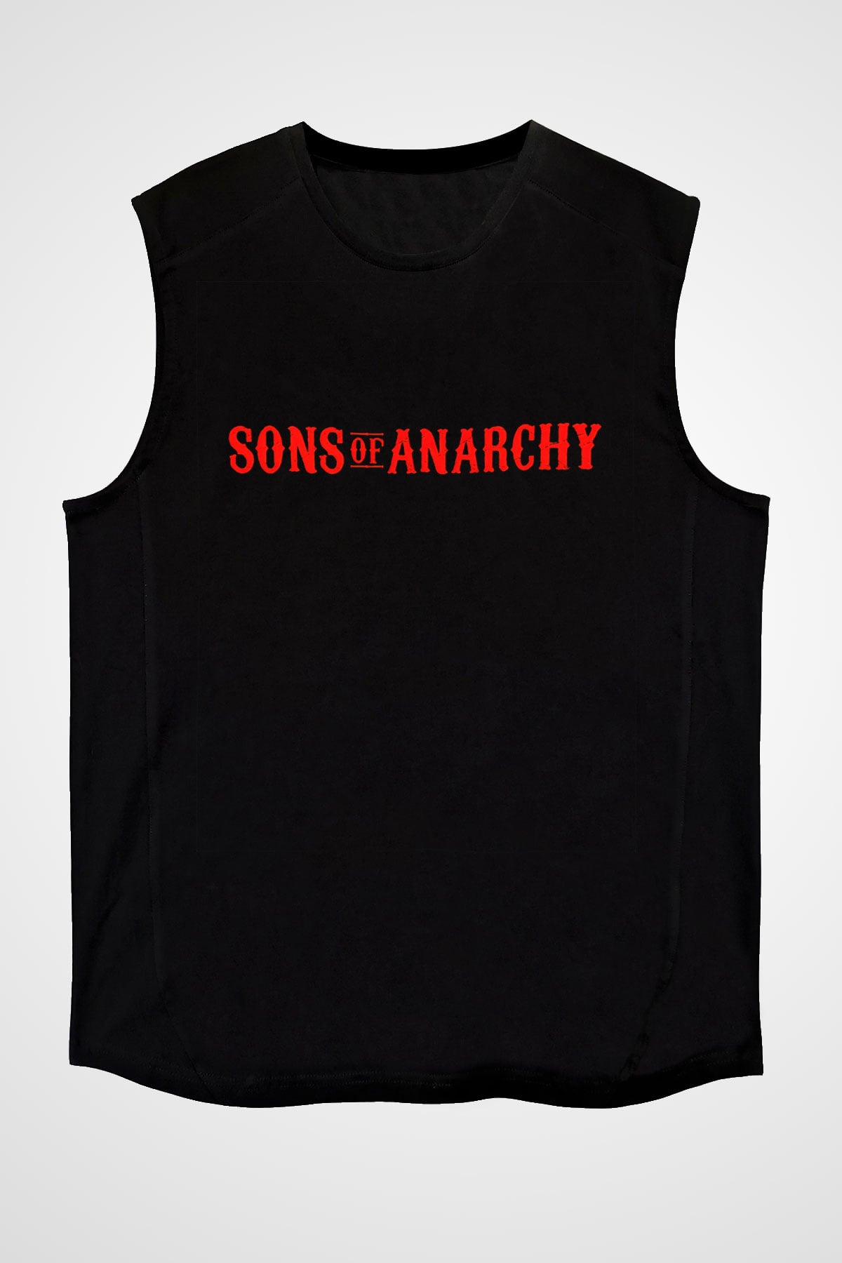 Sons of Anarchy Siyah Unisex Kolsuz Tişört