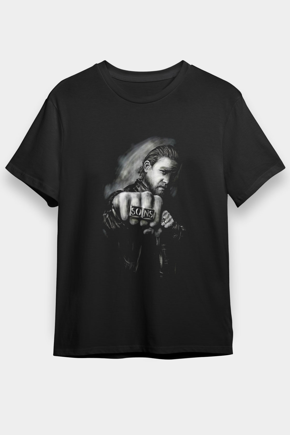 Sons of Anarchy Siyah Unisex Tişört T-Shirt
