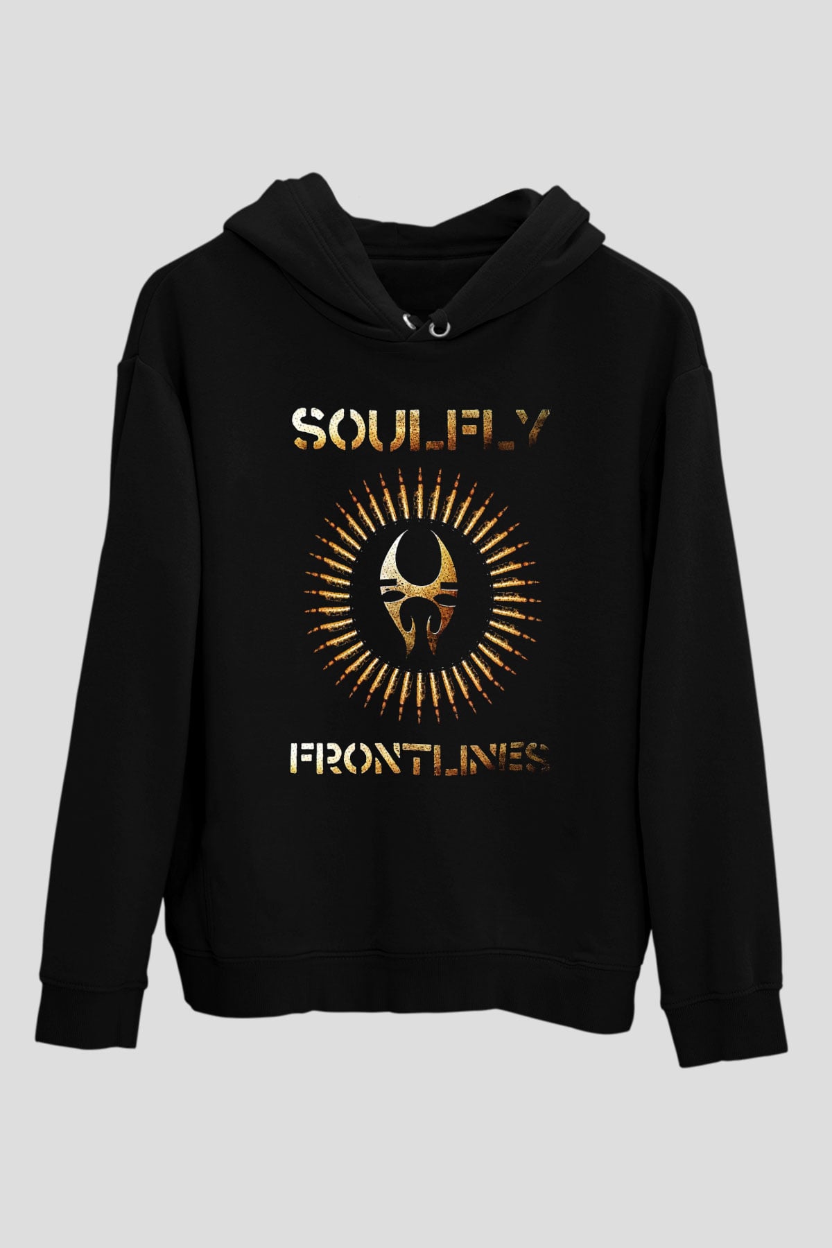 Soulfly Siyah Unisex Hoodie