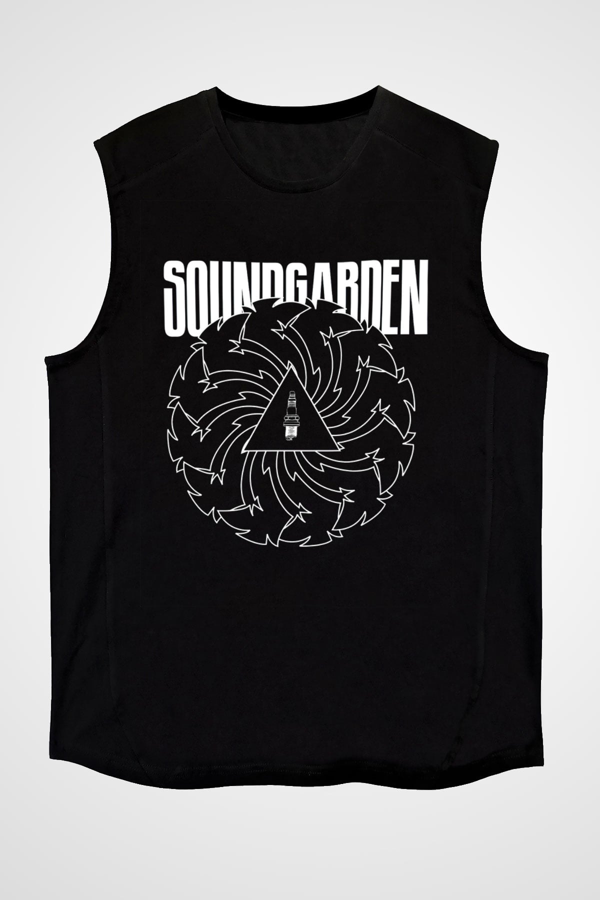 Soundgarden Siyah Unisex Kolsuz Tişört
