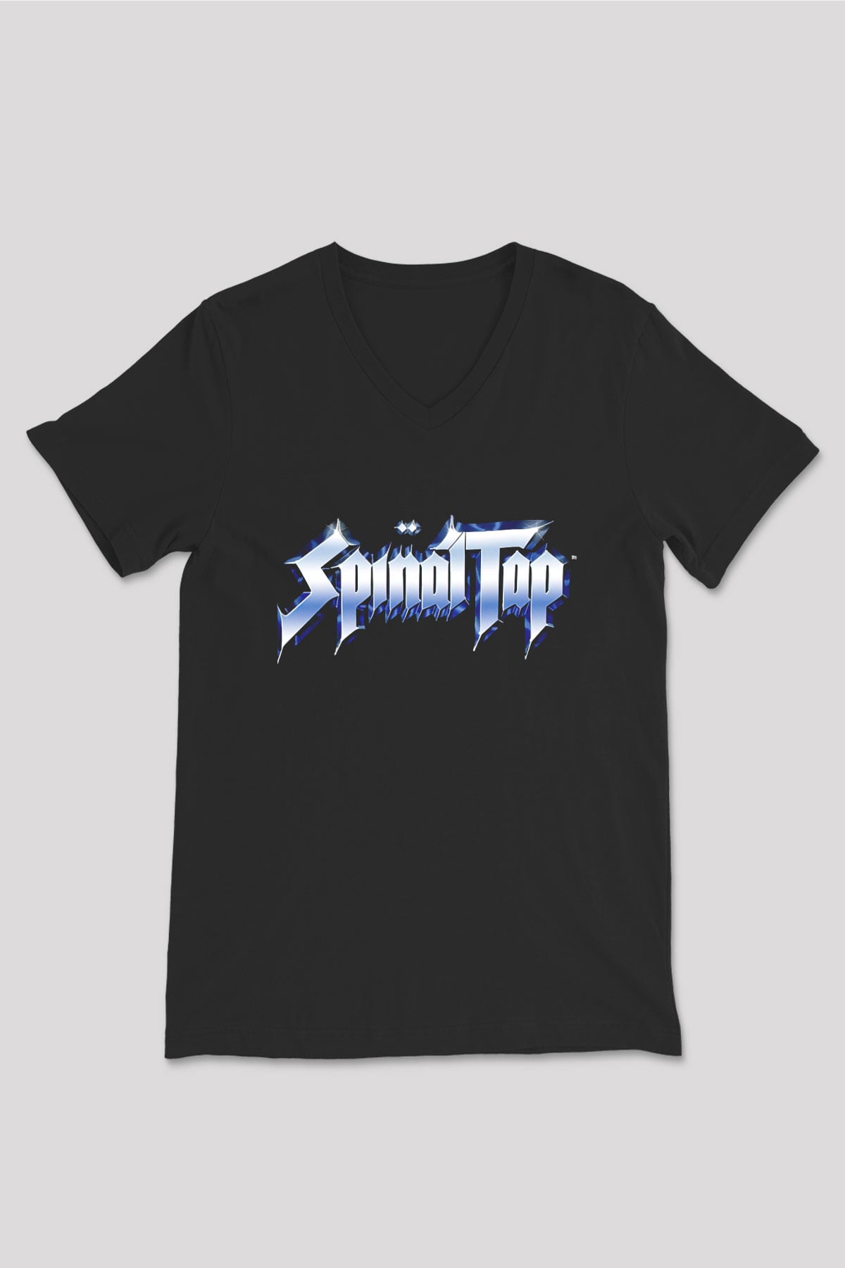 Spinal Tap Siyah Unisex  V Yaka Tişört