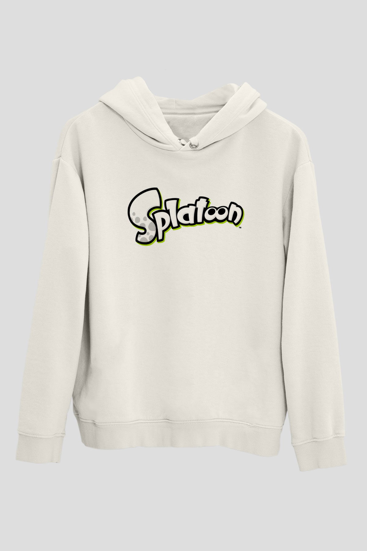 Splatoon Beyaz Unisex Hoodie