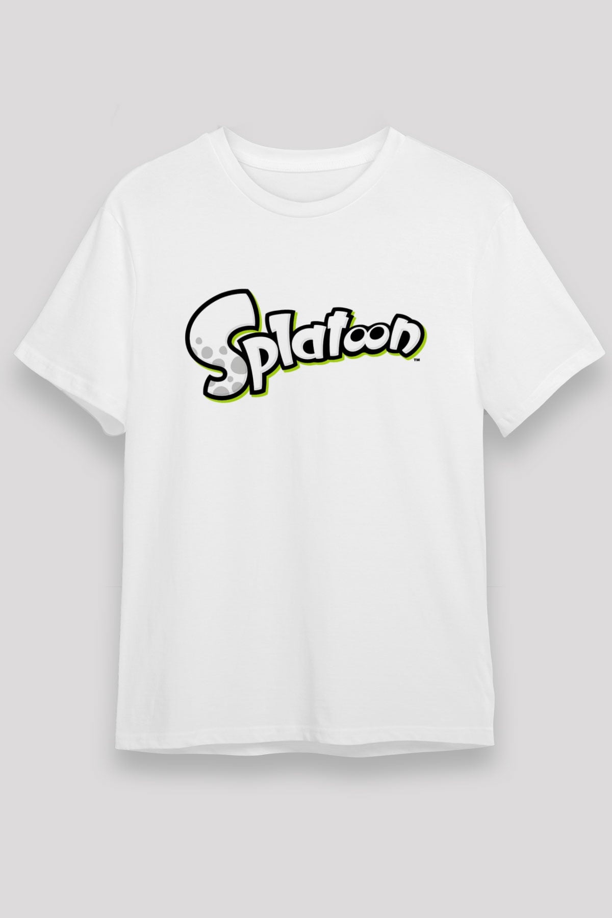 Splatoon Beyaz Unisex Tişört T-Shirt