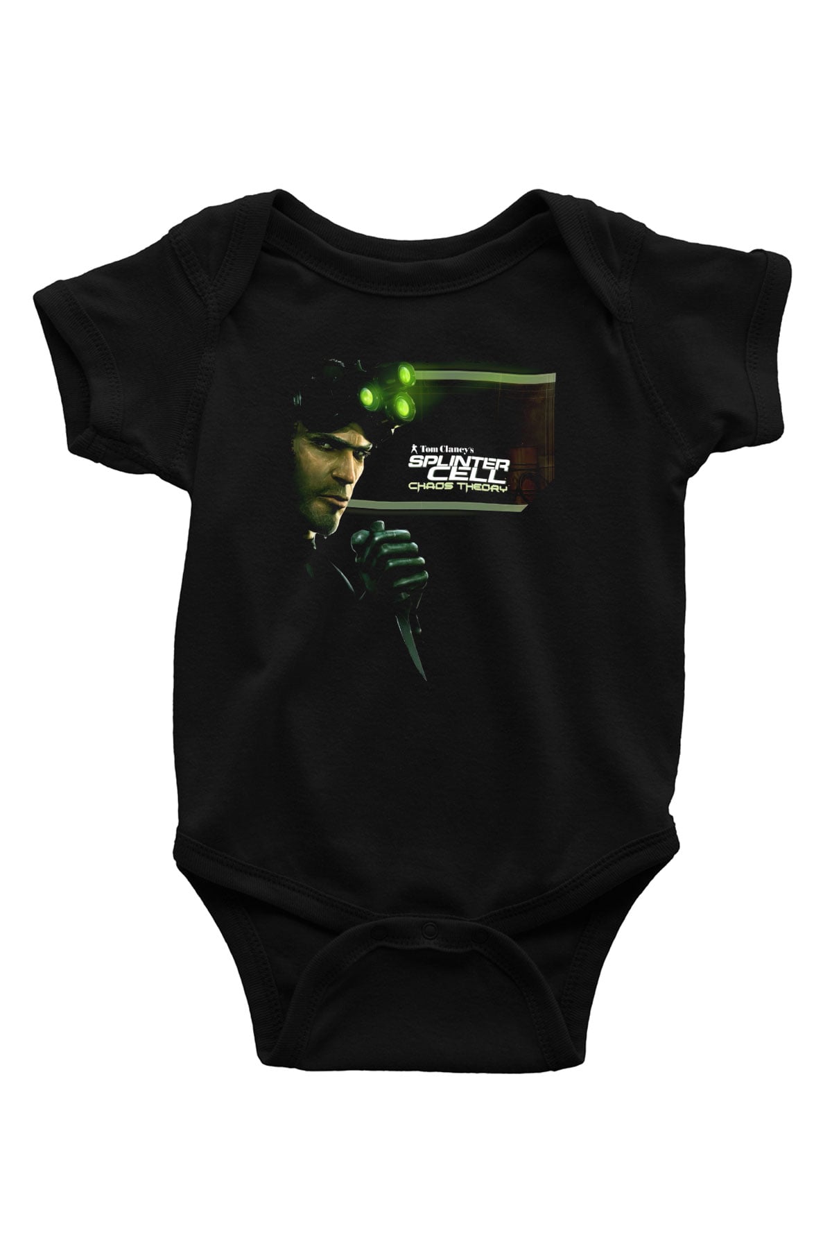 Splinter Cell Siyah Bebek Body - Zıbın