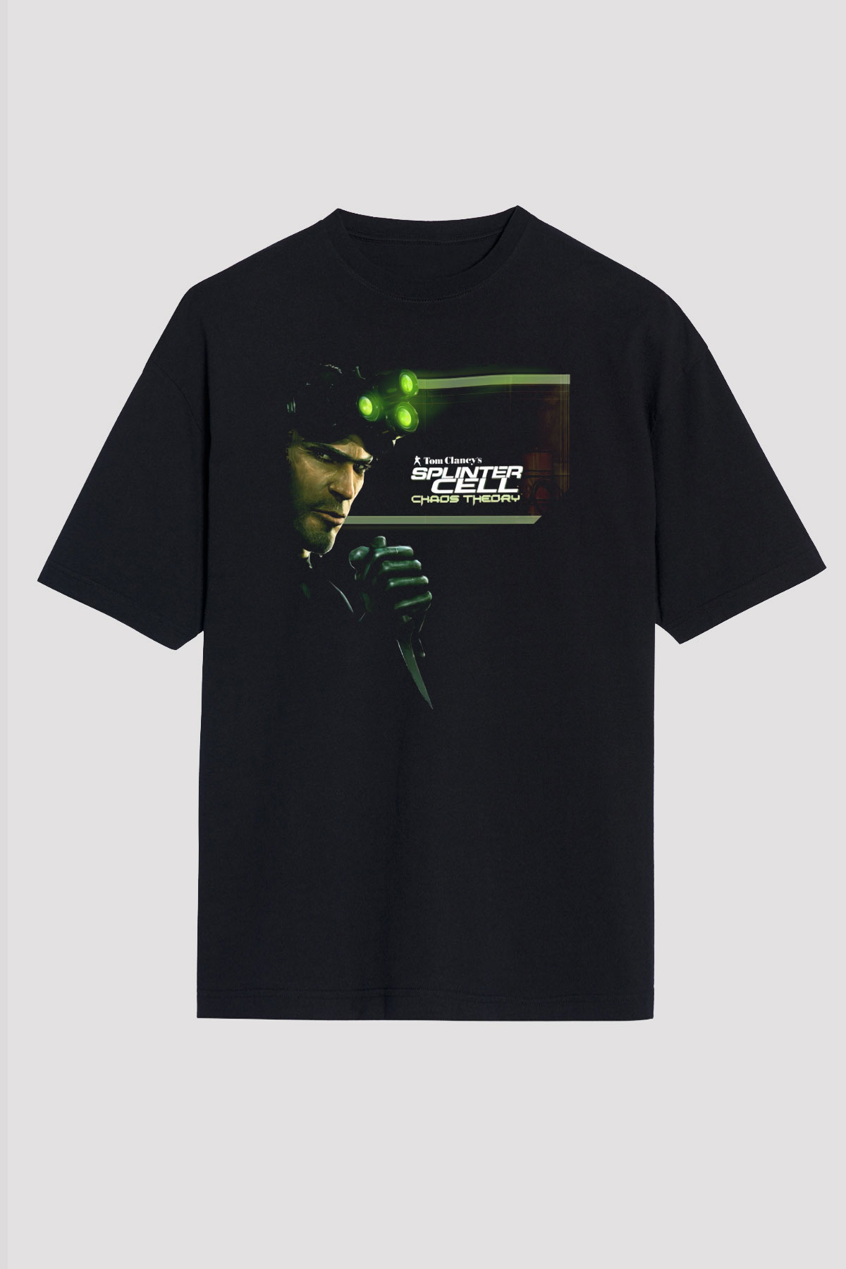 Splinter Cell Siyah Unisex Tişört T-Shirt