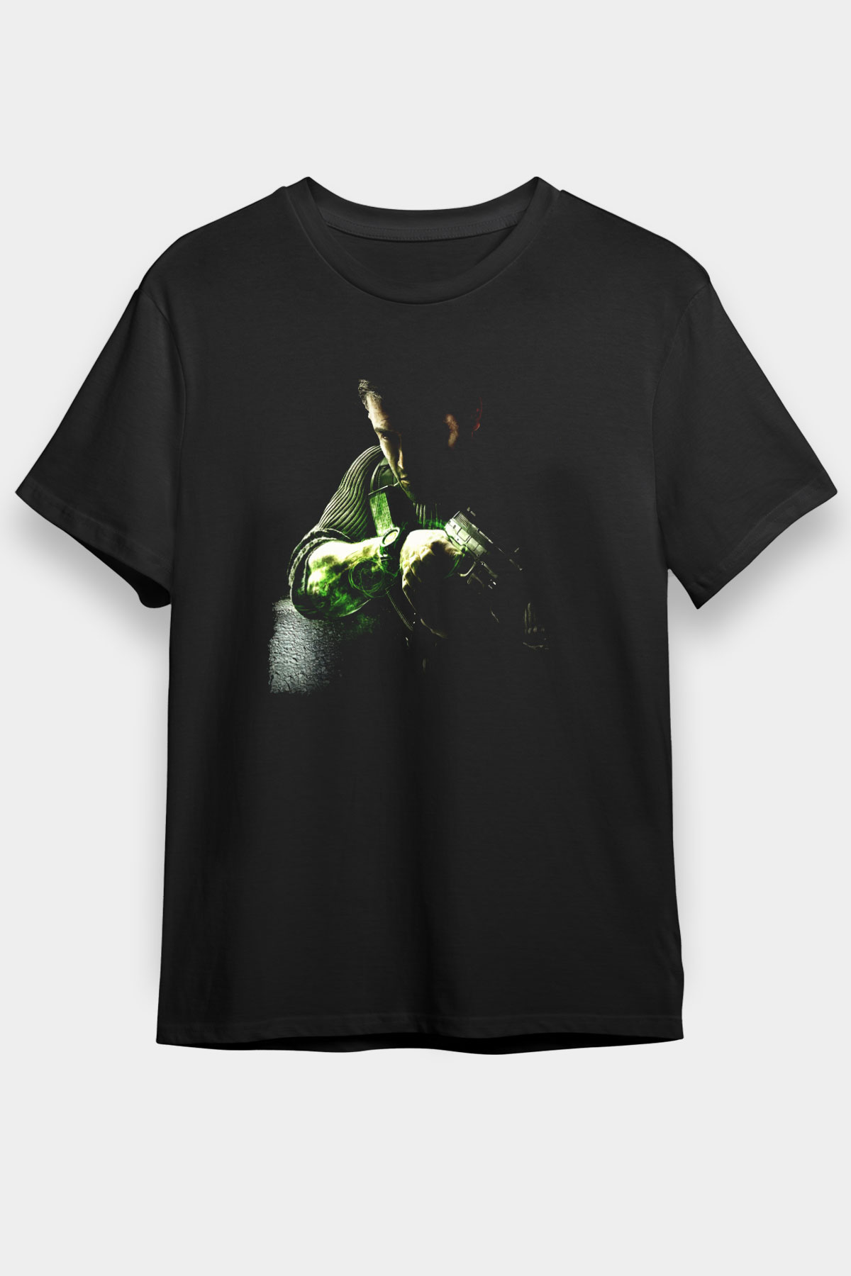 Splinter Cell Black Unisex Graphic Tee - STREETWEAR