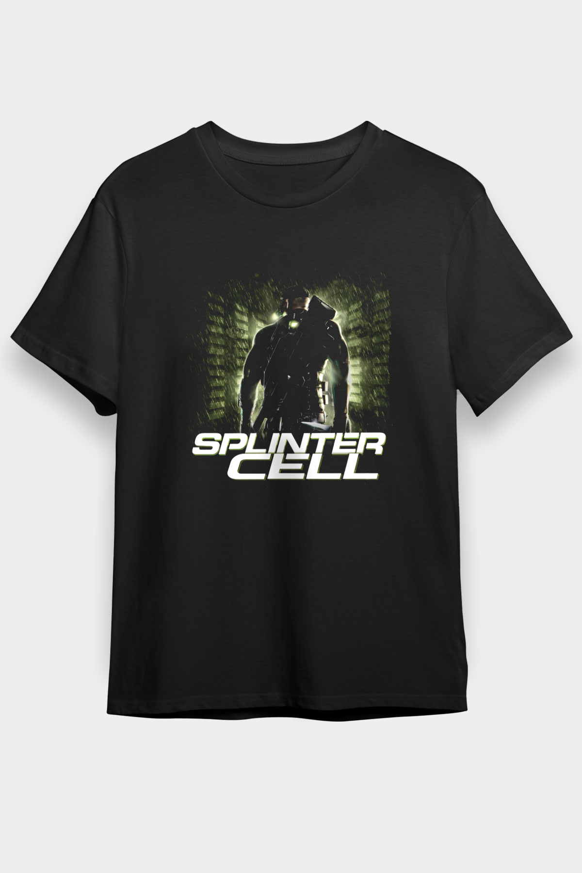 Splinter Cell Siyah Unisex Tişört T-Shirt